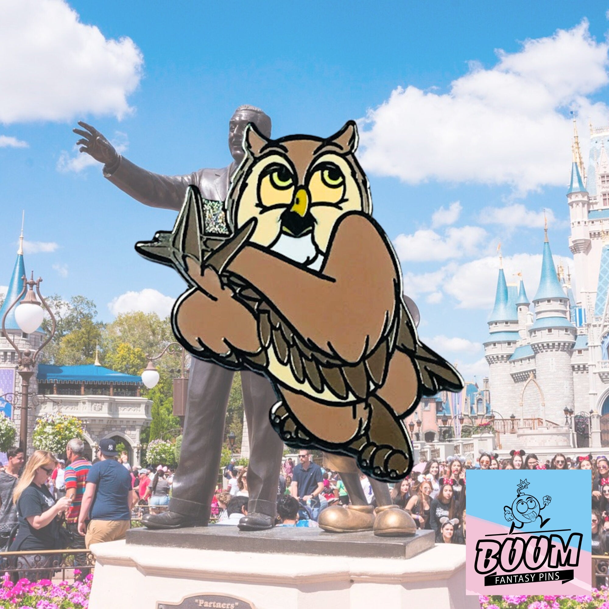 Épingle – Hibou ami de Bambi – Disney Fantasy