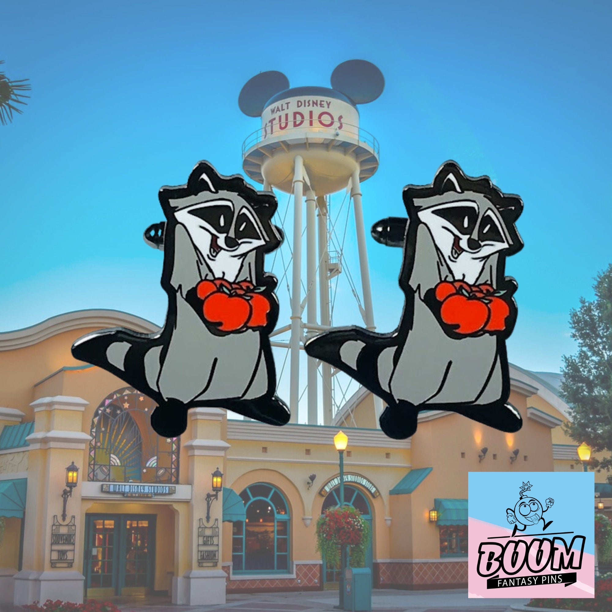 Boutons de manchette – Meeko de Pocahontas – Disney Fantasy