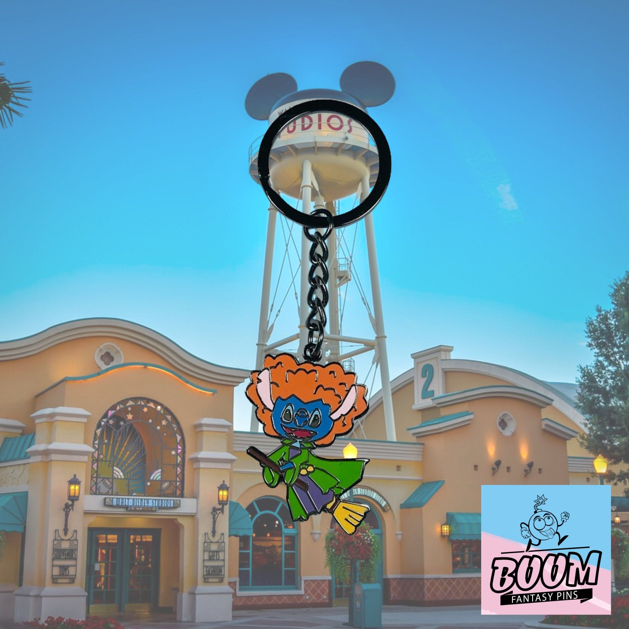 Llavero – Stitch como Winifred de Lilo &amp; Stitch – Disney Fantasy