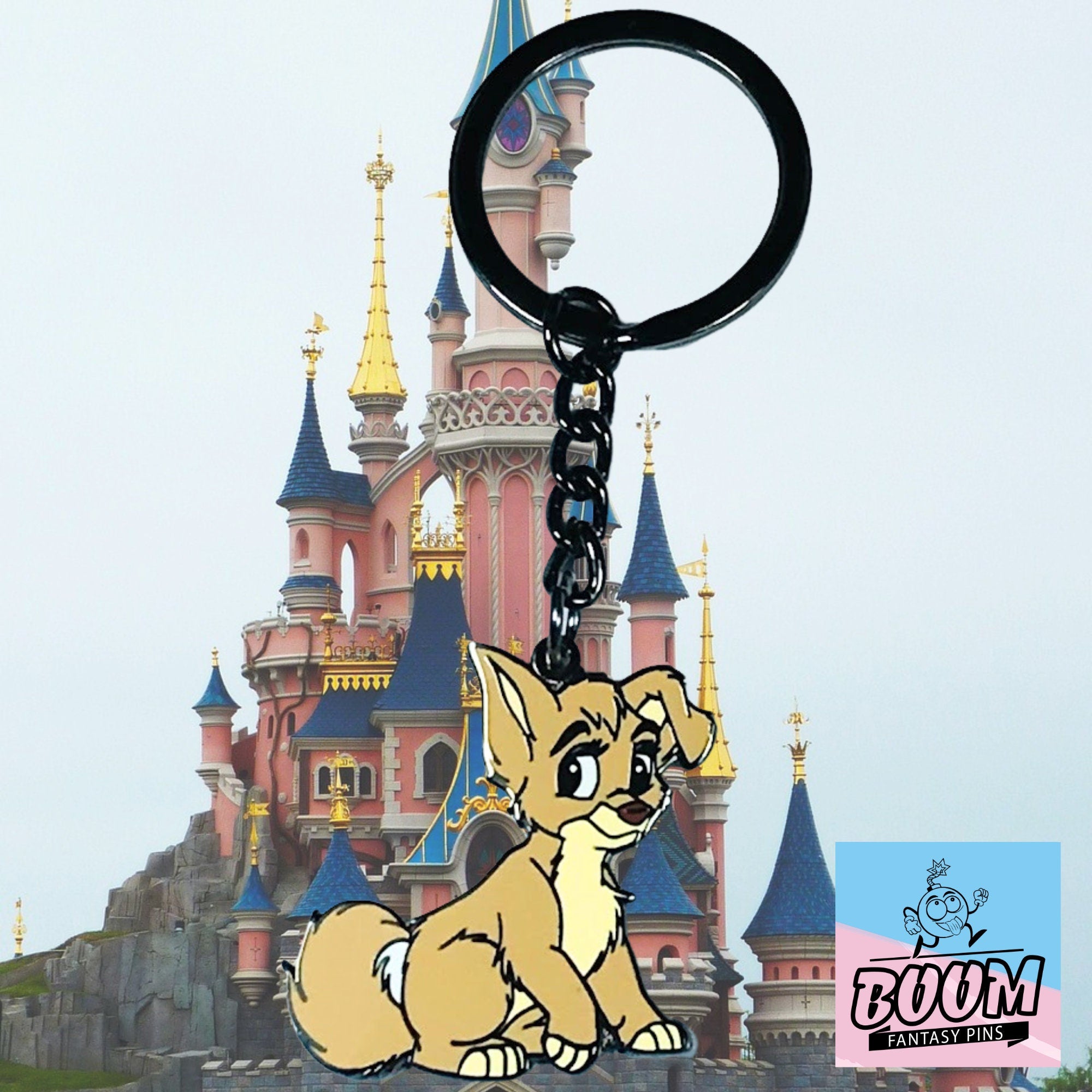 Llavero – Ángel de La Dama y el Vagabundo – Disney Fantasy