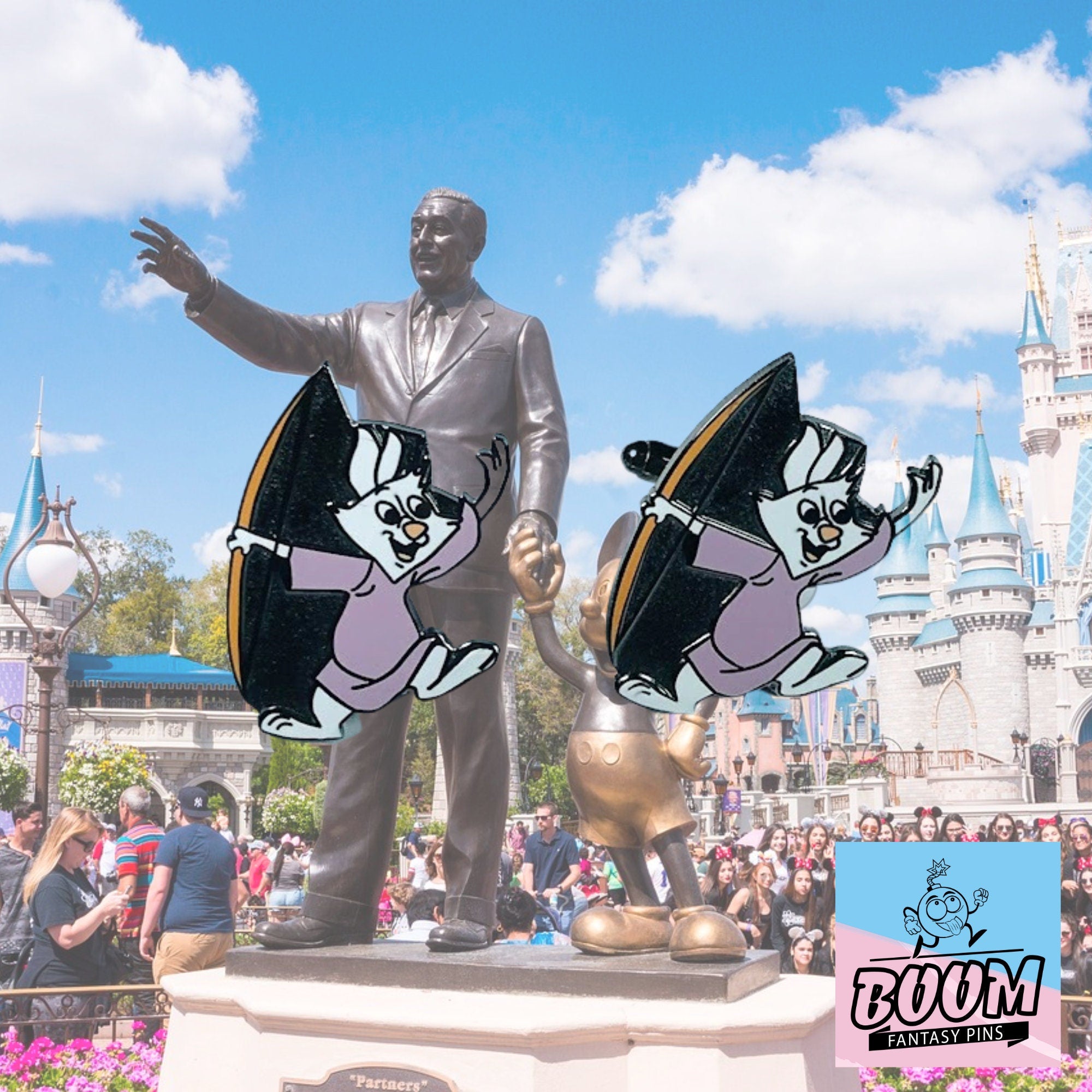 Cufflinks – Skippy the Rabbit from Robin Hood – Disney Fantasy