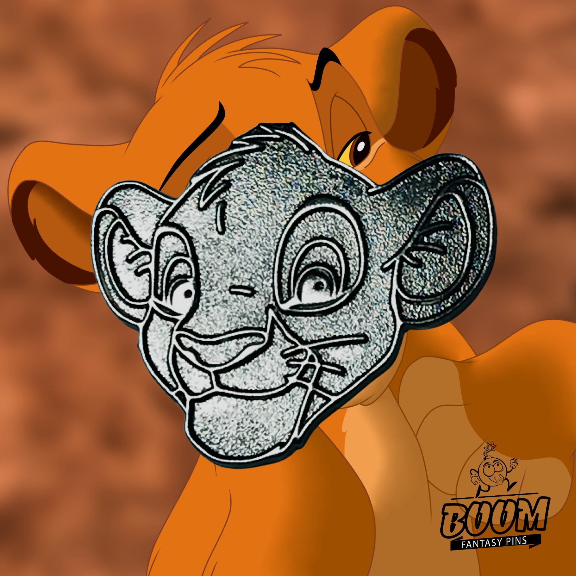 Pin's – Simba du Roi Lion – Disney Fantasy