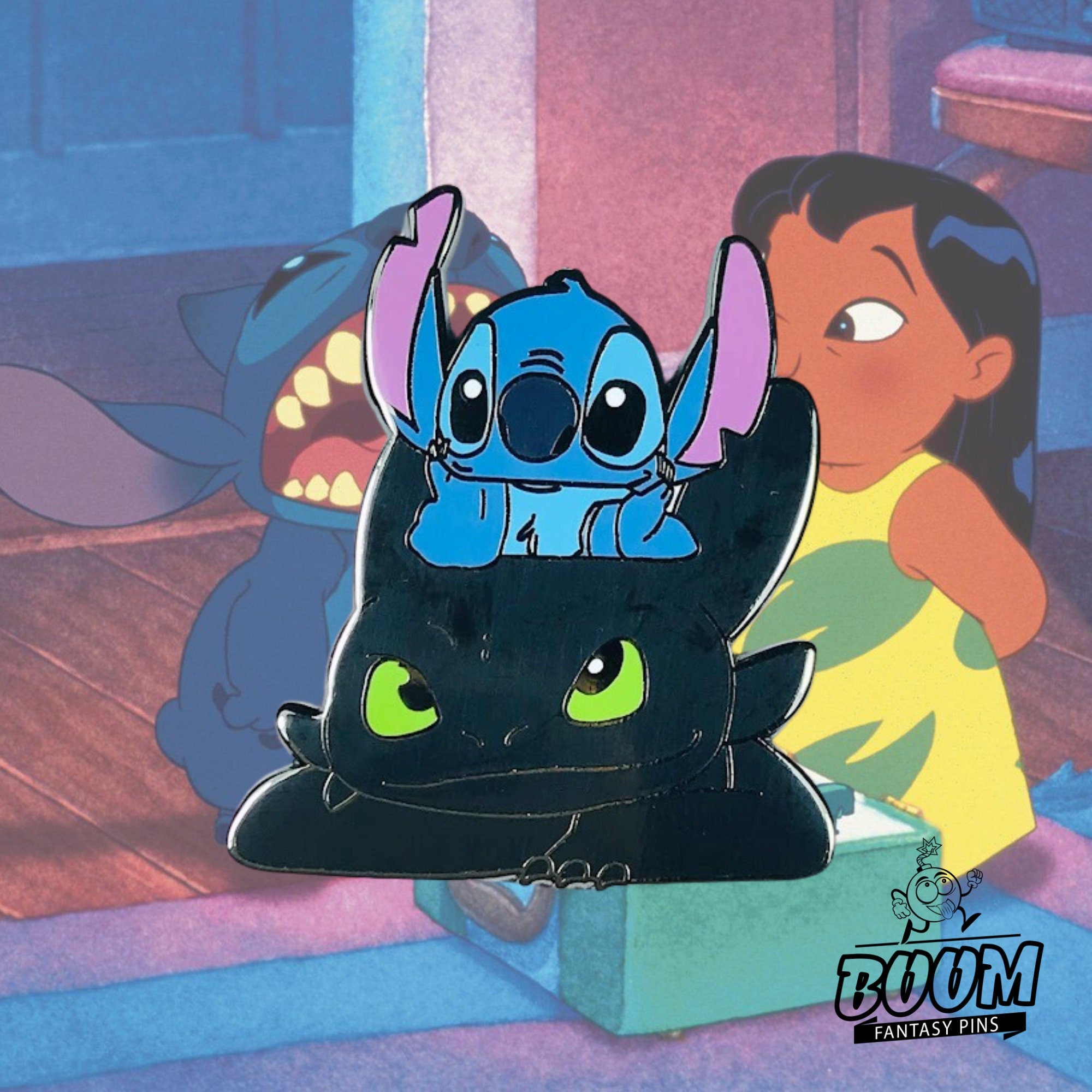 Épingle – Expérience 626 Stitch et Krokmou de Lilo et Stitch – Disney Fantasy