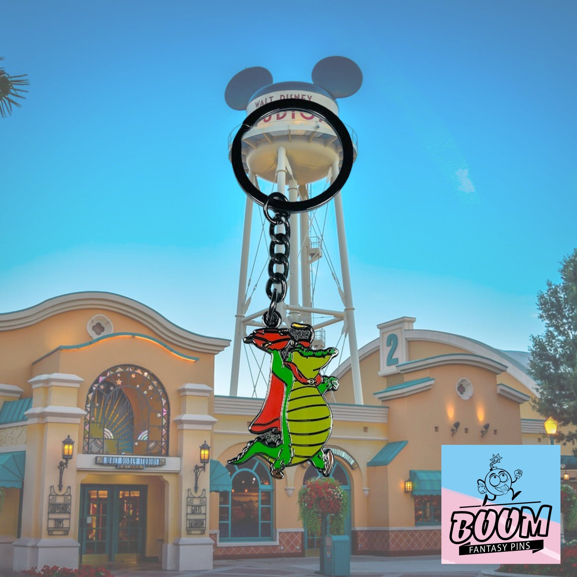 Llavero – Cocodrilo de Peter Pan – Disney Fantasy