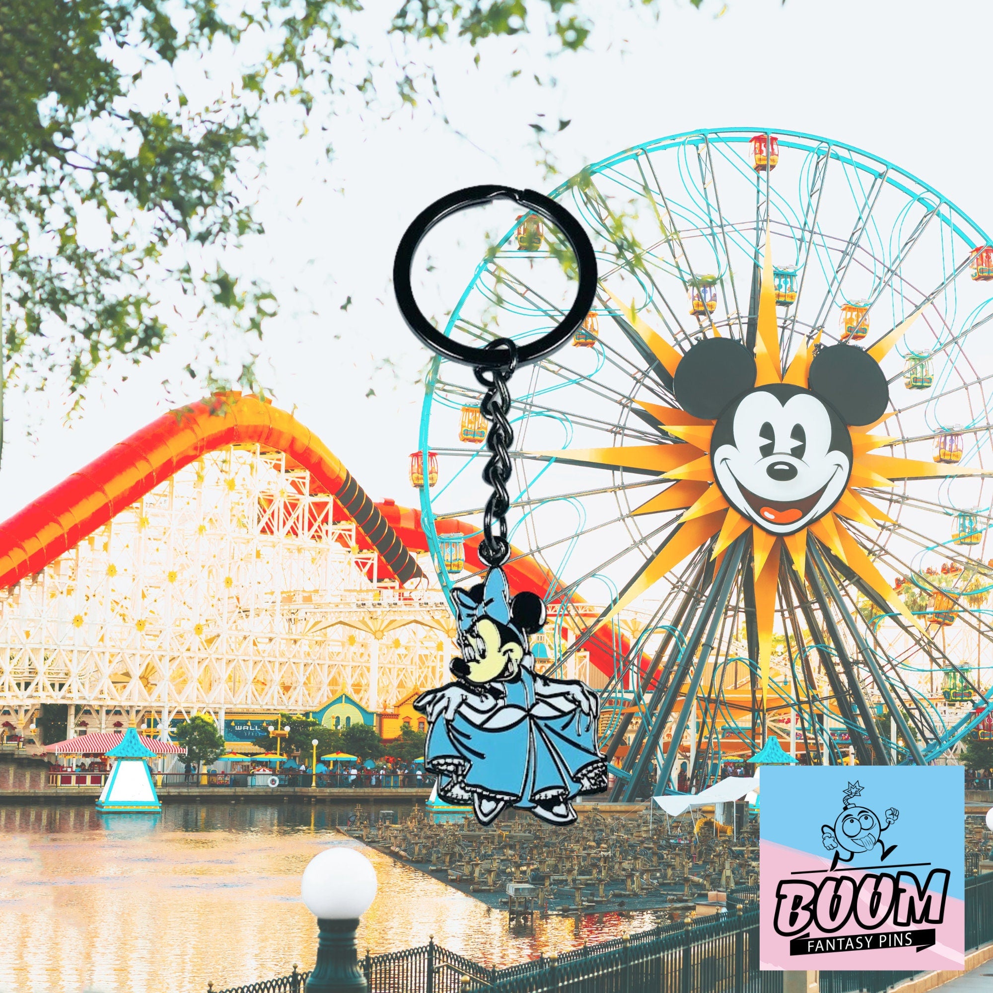 Llavero – Minnie Mouse como Cenicienta de Cenicienta – Disney Fantasy