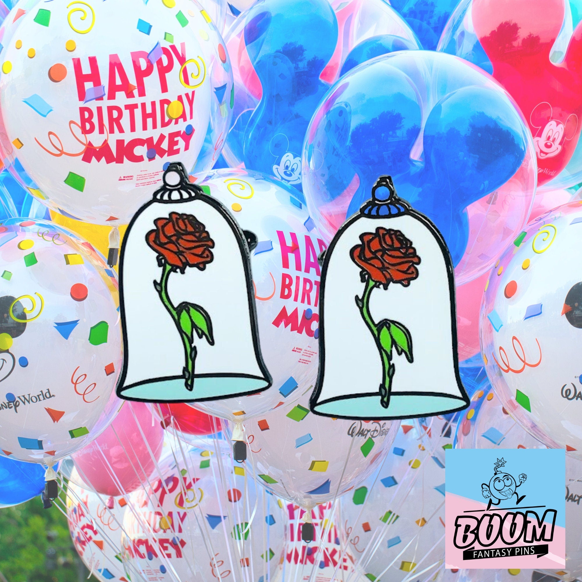 Boutons de manchette – Belle de La Belle et la Bête – Disney Fantasy