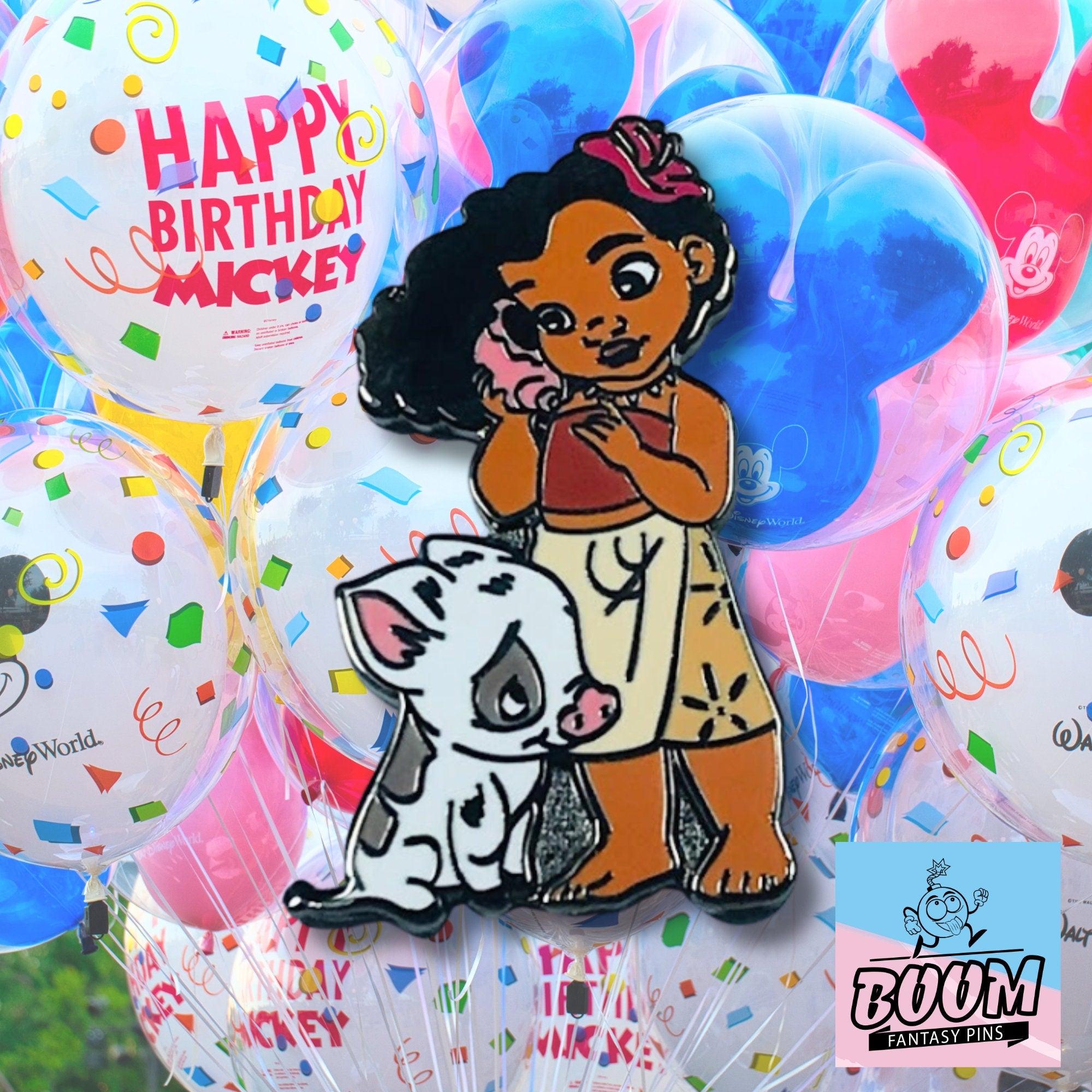 Pin – Moana as Kid and Pua from Moana – Disney Fantasy