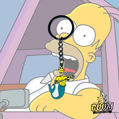 Llavero de Homer Simpson de Los Simpsons – Fantasía única
