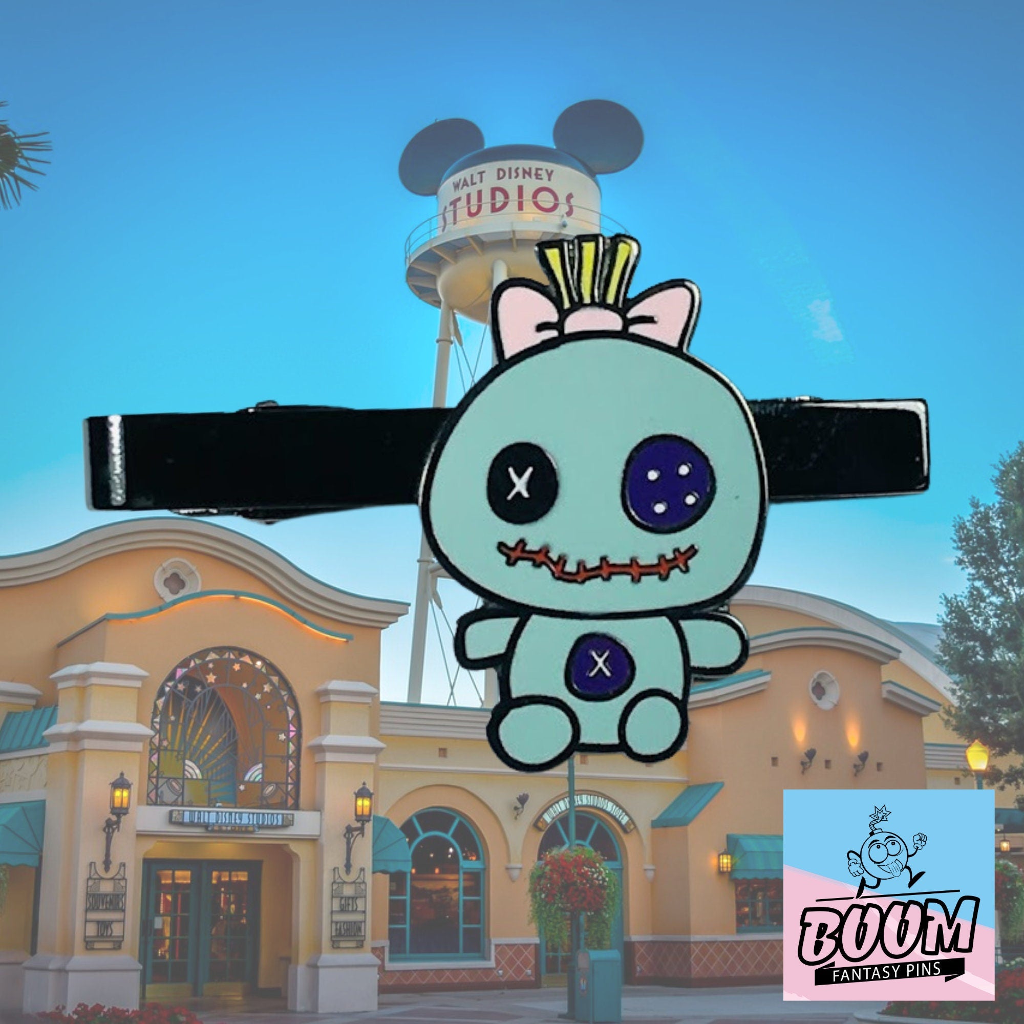 Tie Clip – Rags from Lilo & Stitch – Disney Fantasy