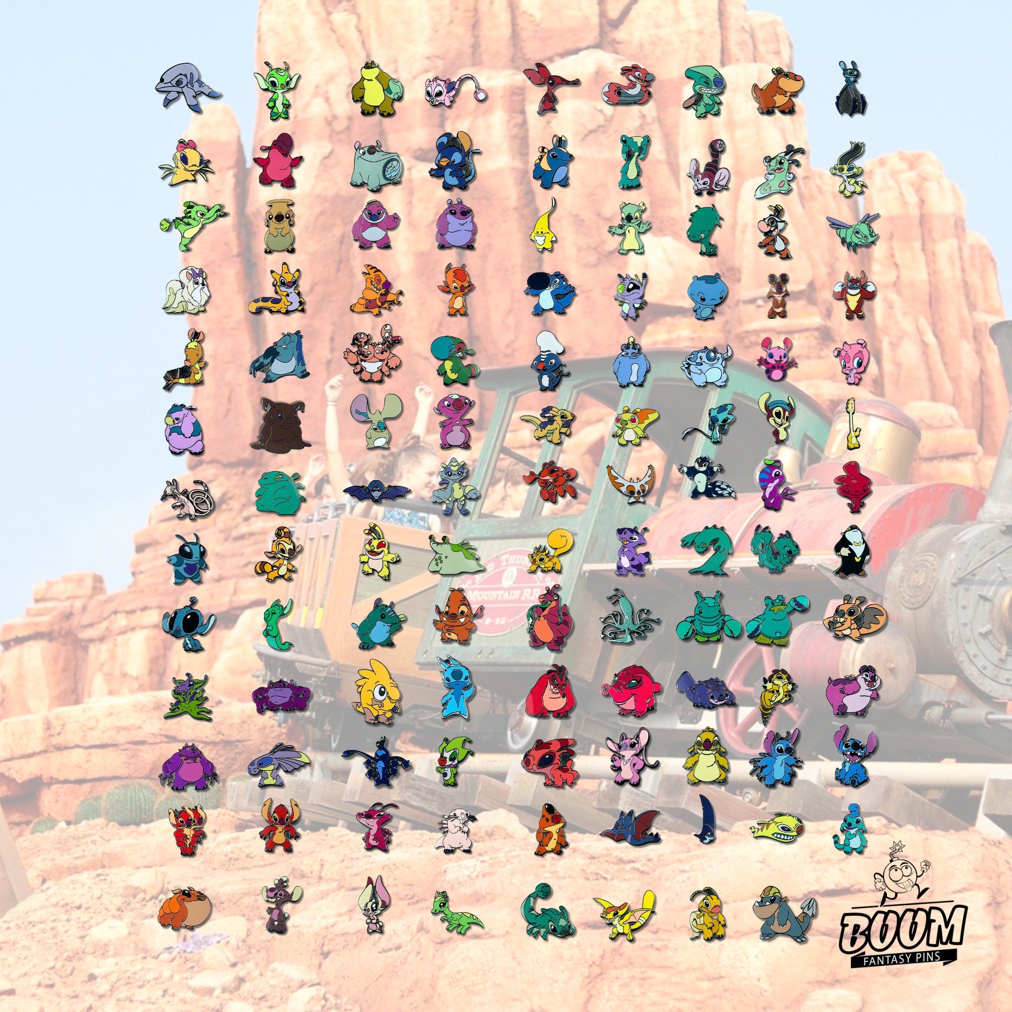 Pin – Stitch y experimentos de Lilo y Stitch – Disney Fantasy