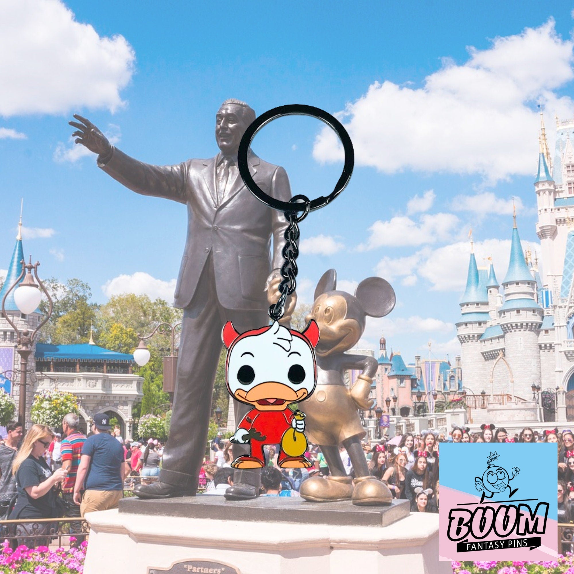 Porte-clés – Riri Duck de La Bande à Picsou – Disney Fantasy