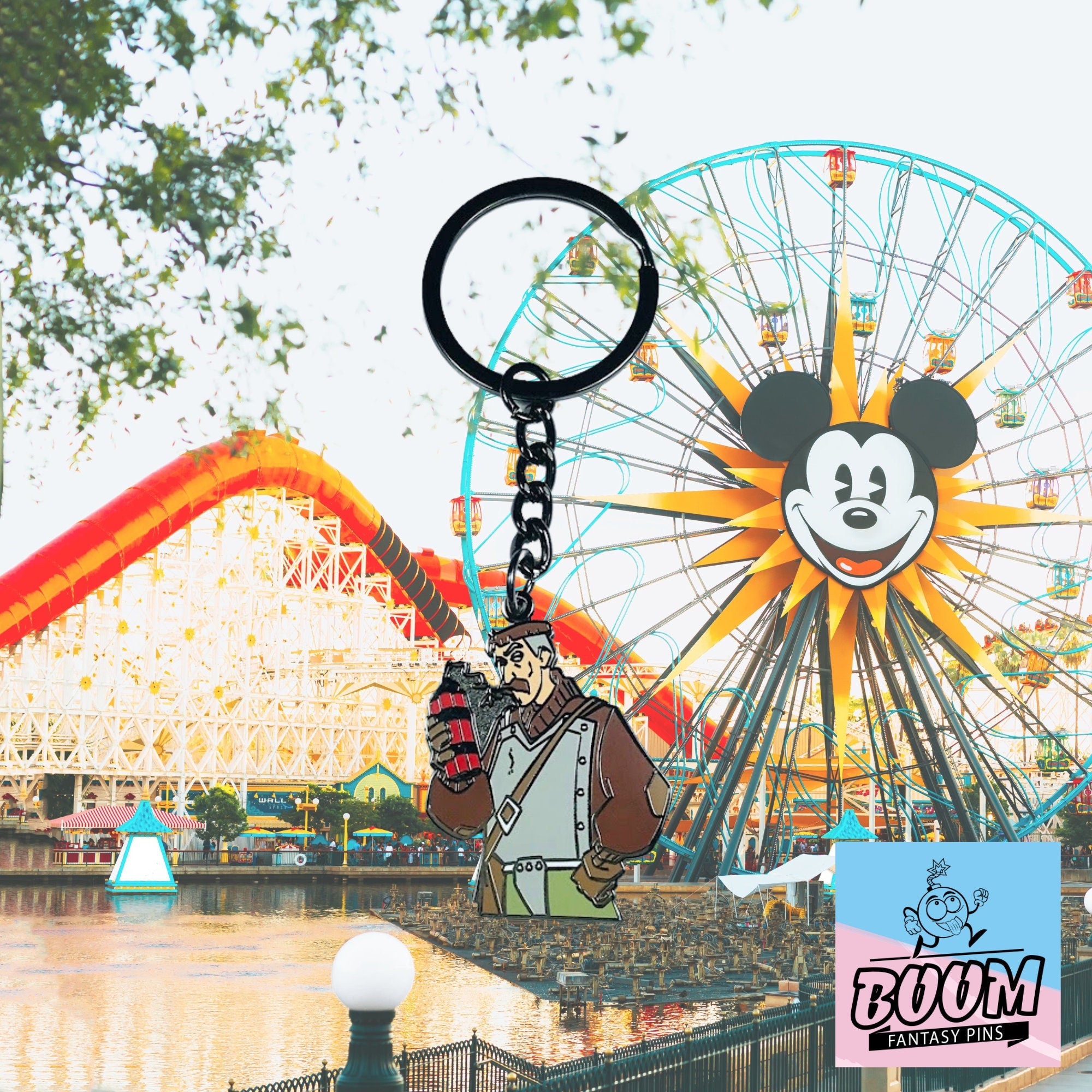 Porte-clés – Vincenzo Santorini d'Atlantide, l'empire perdu – Disney Fantasy