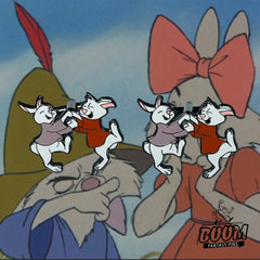 Cufflinks – Skippy and Sis Bunny from Robin Hood – Disney Fantasy