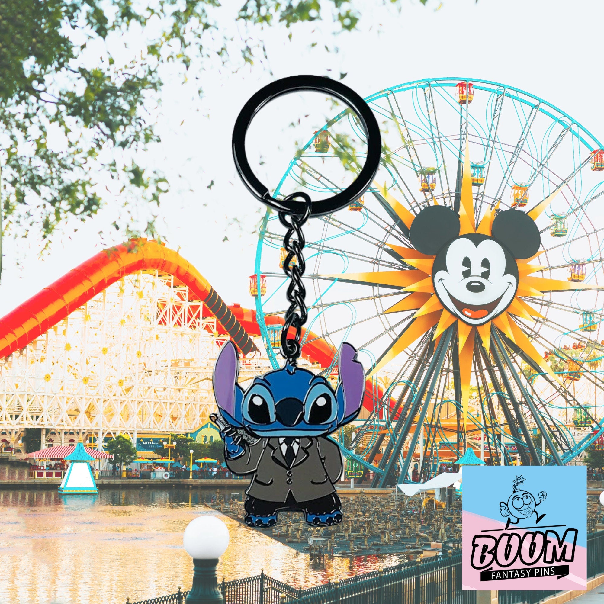 Porte-clés – Stitch Expérience 626 de Lilo &amp; Stitch – Disney Fantasy