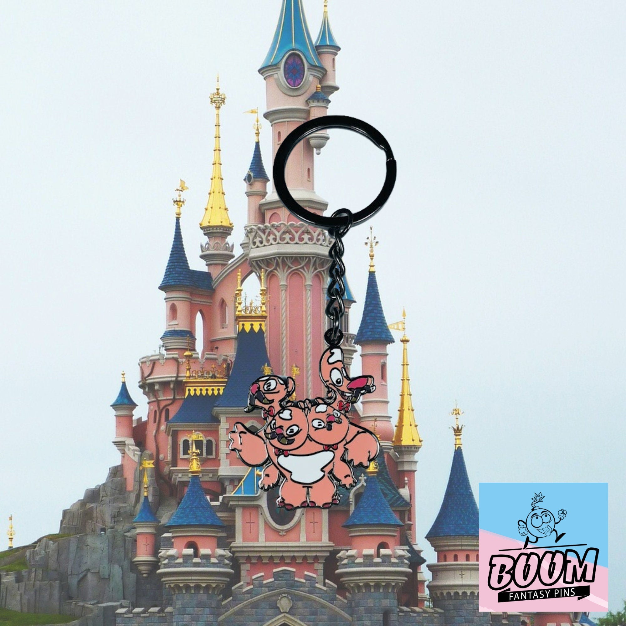 Llavero – Experimento de Frente 044 de Lilo y Stitch – Disney Fantasy