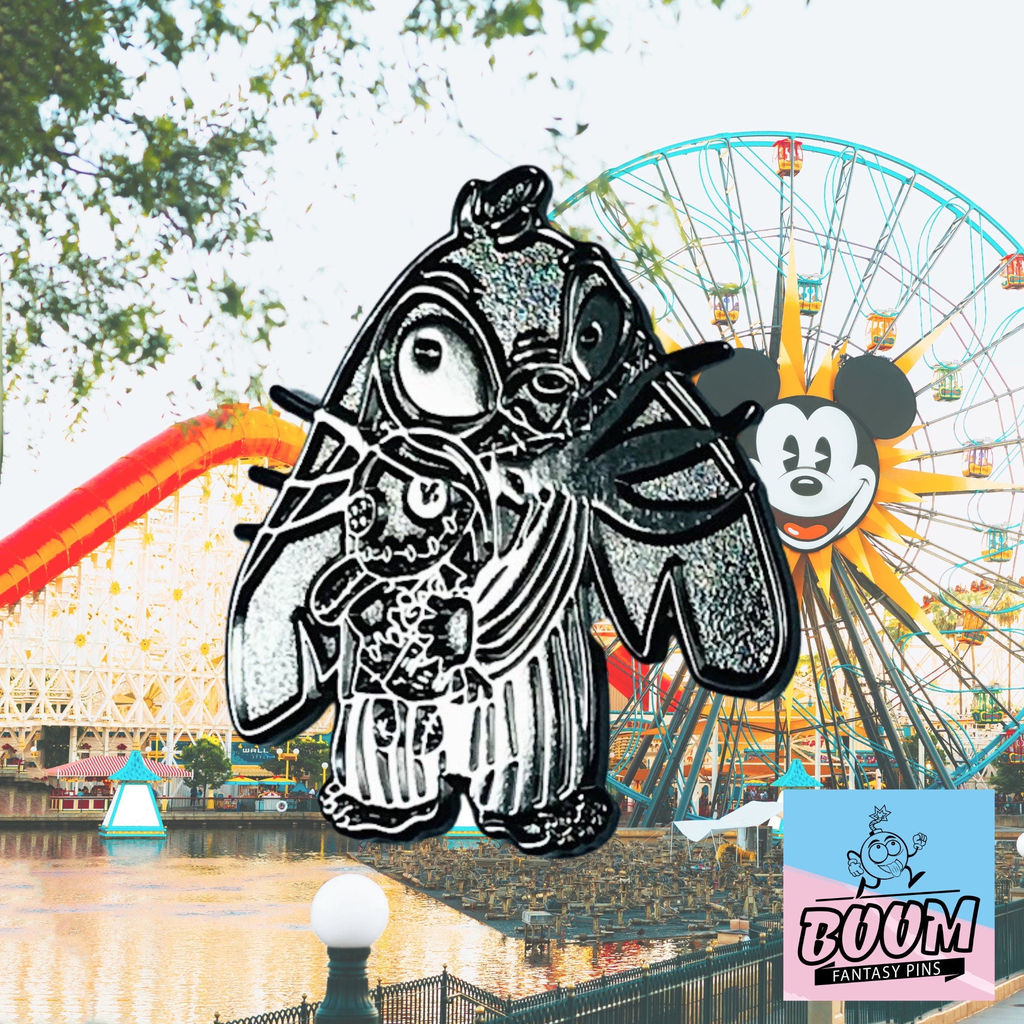 Épingle – Expérience 626 en Jack Skellington de Lilo &amp; Stitch – Disney Fantasy