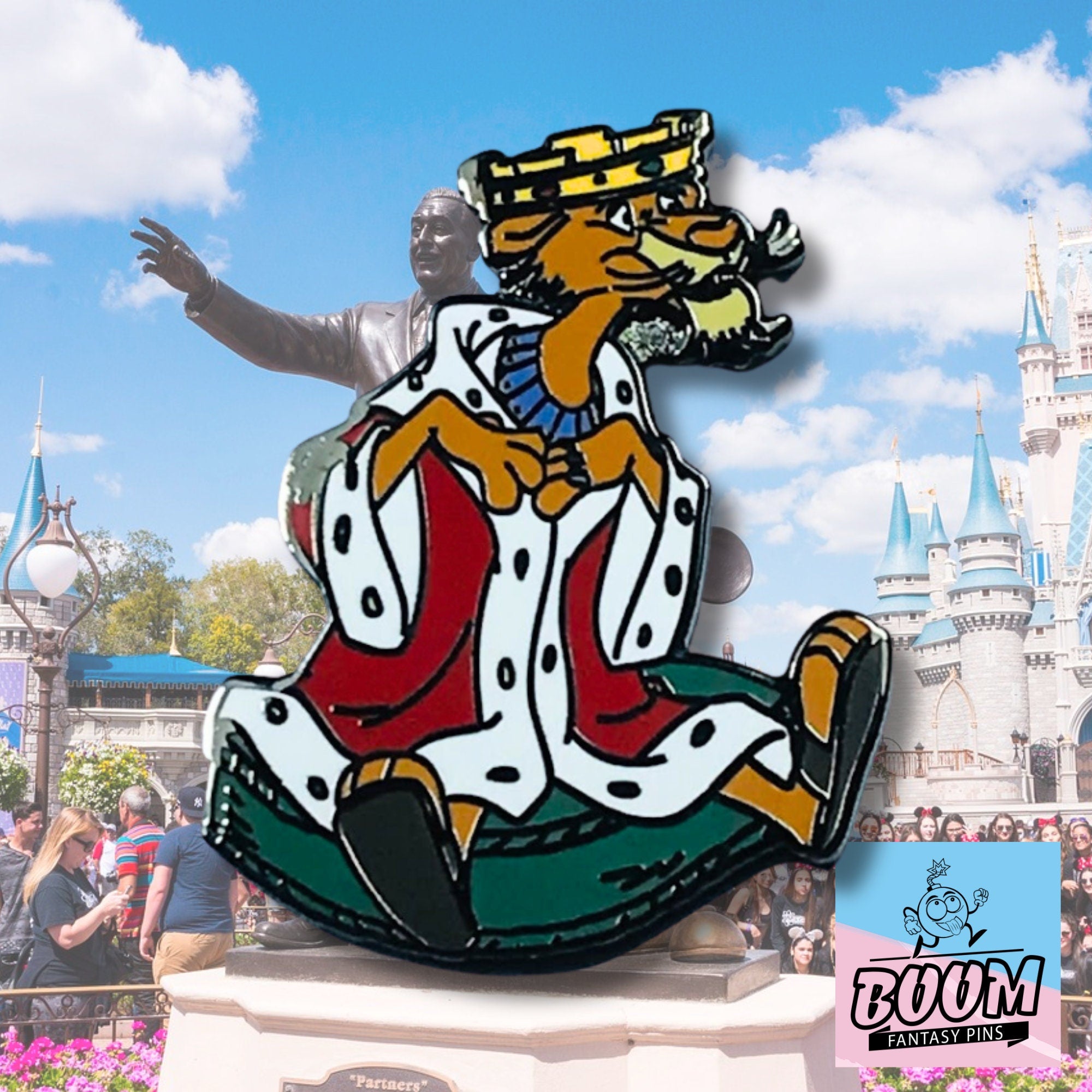 Pin – Príncipe Juan de Robin Hood – Disney Fantasy