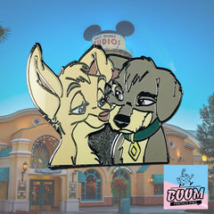 Pin – Ángel y Scamp de La Dama y el Vagabundo – Disney Fantasy