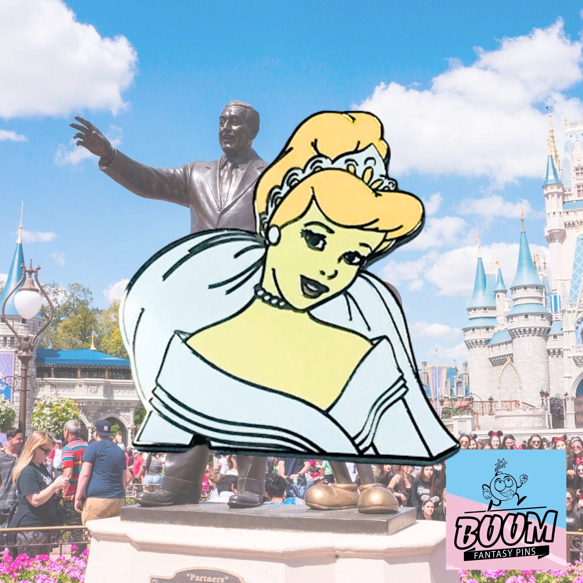 Pin – Princesa Cenicienta de Cenicienta – Disney Fantasy