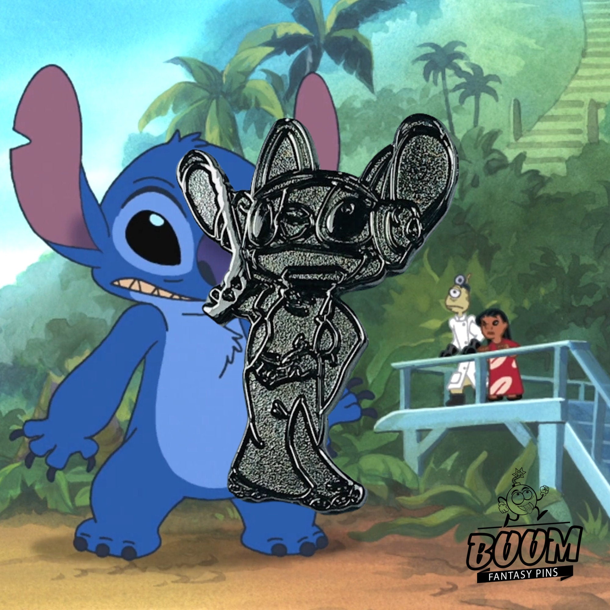 Pin's – Ange en Leia Organa de Lilo &amp; Stitch – Disney Fantasy