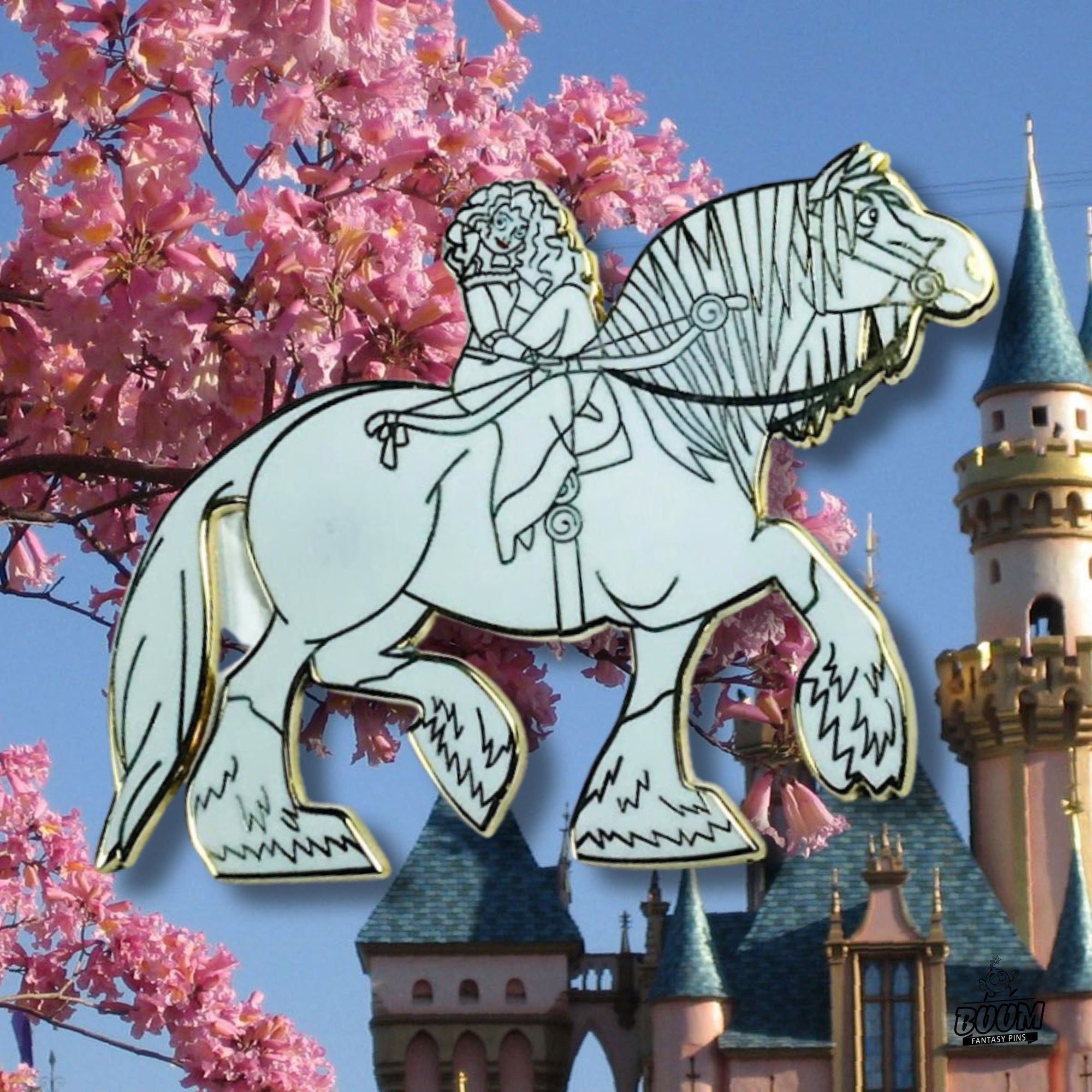 Pin's – Merida du film Rebelle – Disney Fantasy