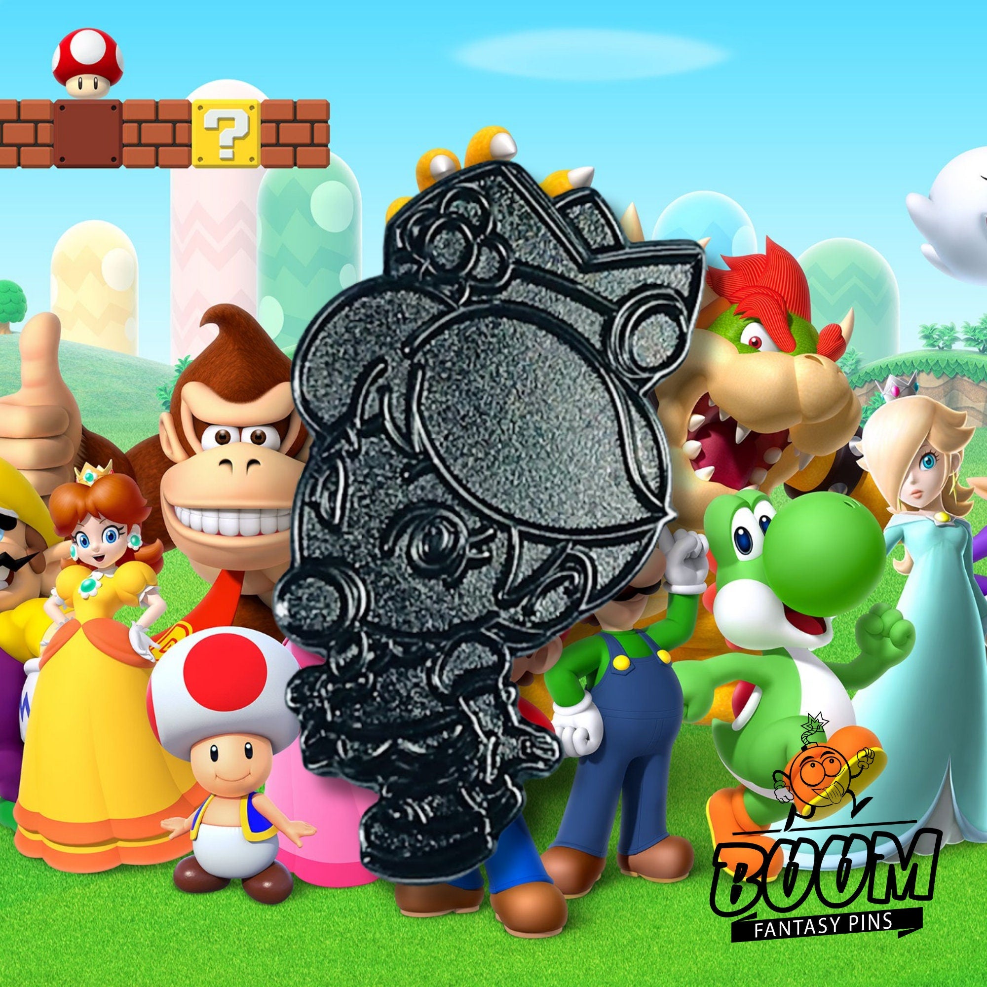 Pin – Princesa Daisy de Super Mario Bros. Versión de prueba – Disney Fantasy