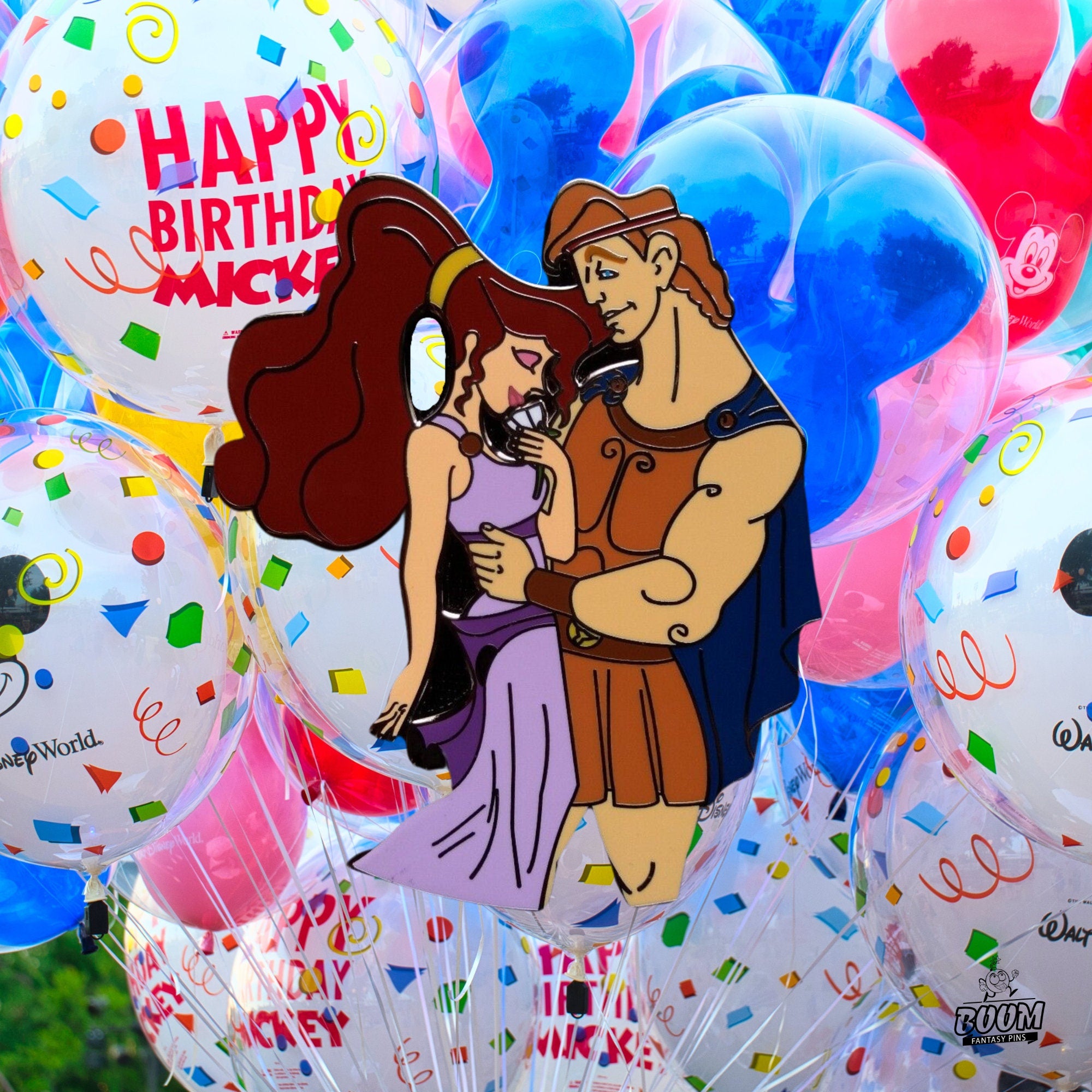 Pin – Hércules y Megara de Hércules – Disney Fantasy