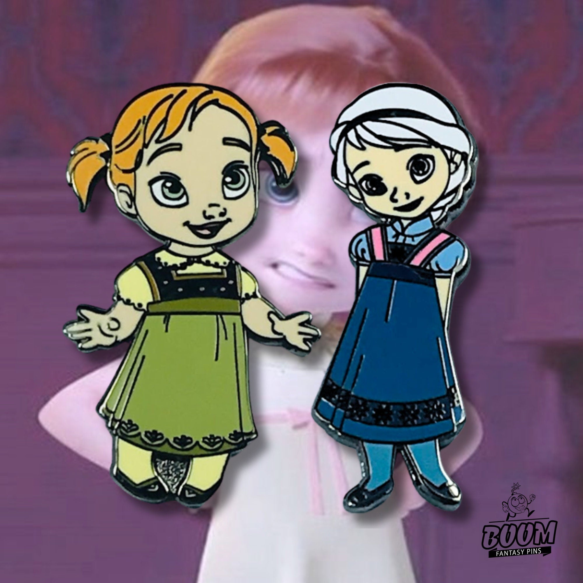 Pin – Anna and Elsa from Frozen – Disney Fantasy