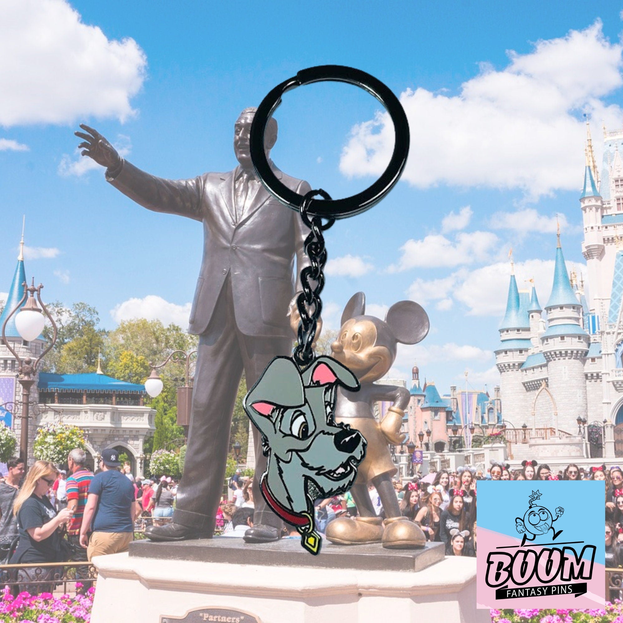 Llavero – Vagabundo de La Dama y el Vagabundo – Disney Fantasy