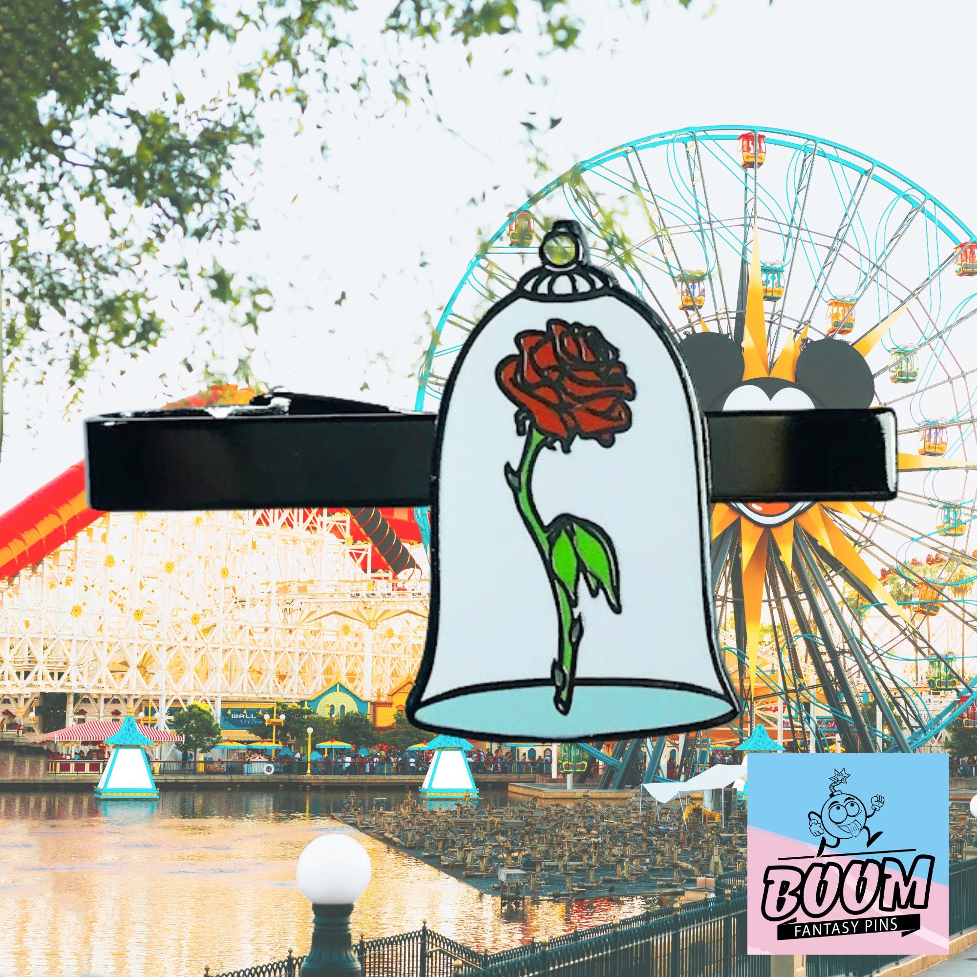 Pinza de corbata – Bella de La Bella y la Bestia – Disney Fantasy