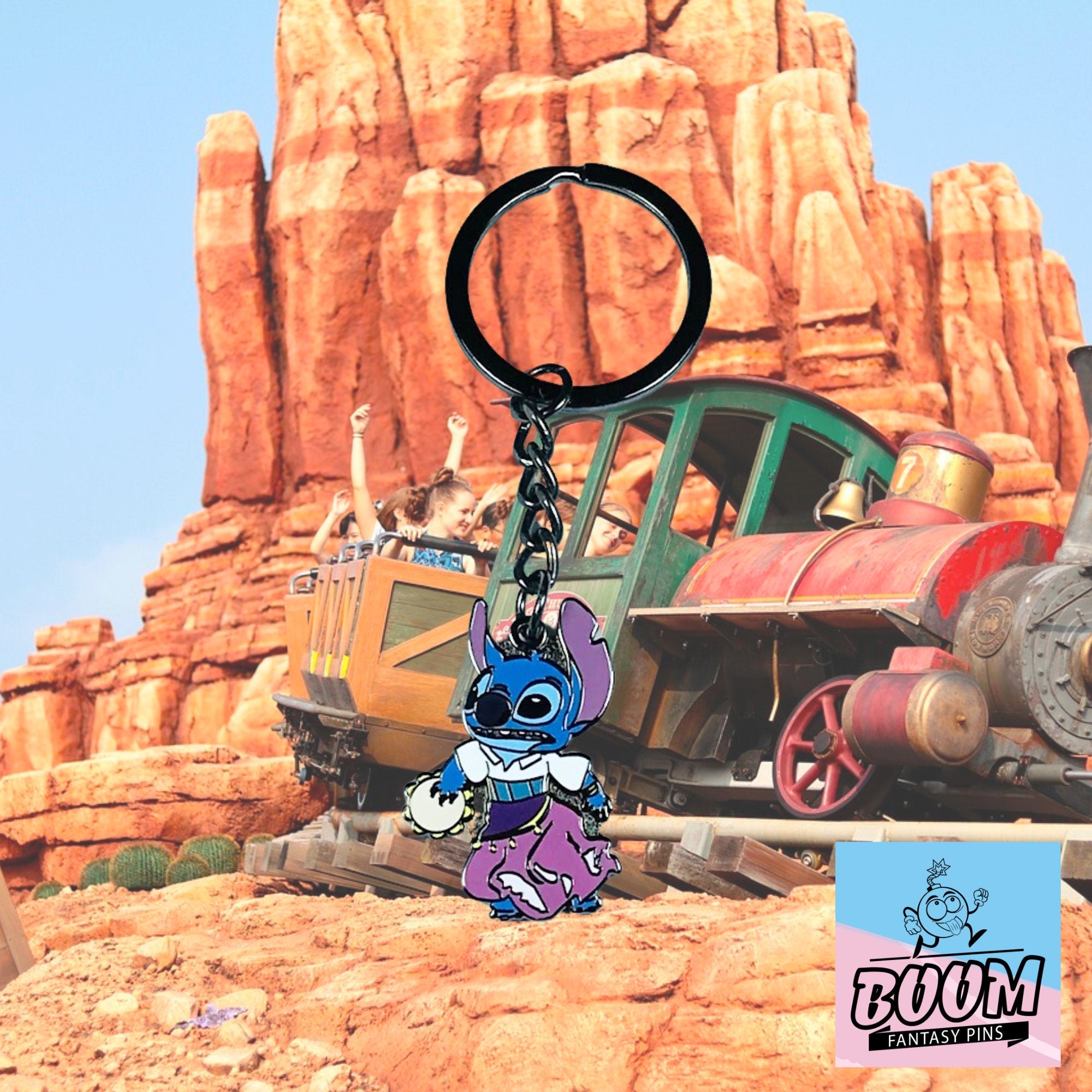 Porte-clés – Stitch Expérience 626 de Lilo &amp; Stitch – Disney Fantasy