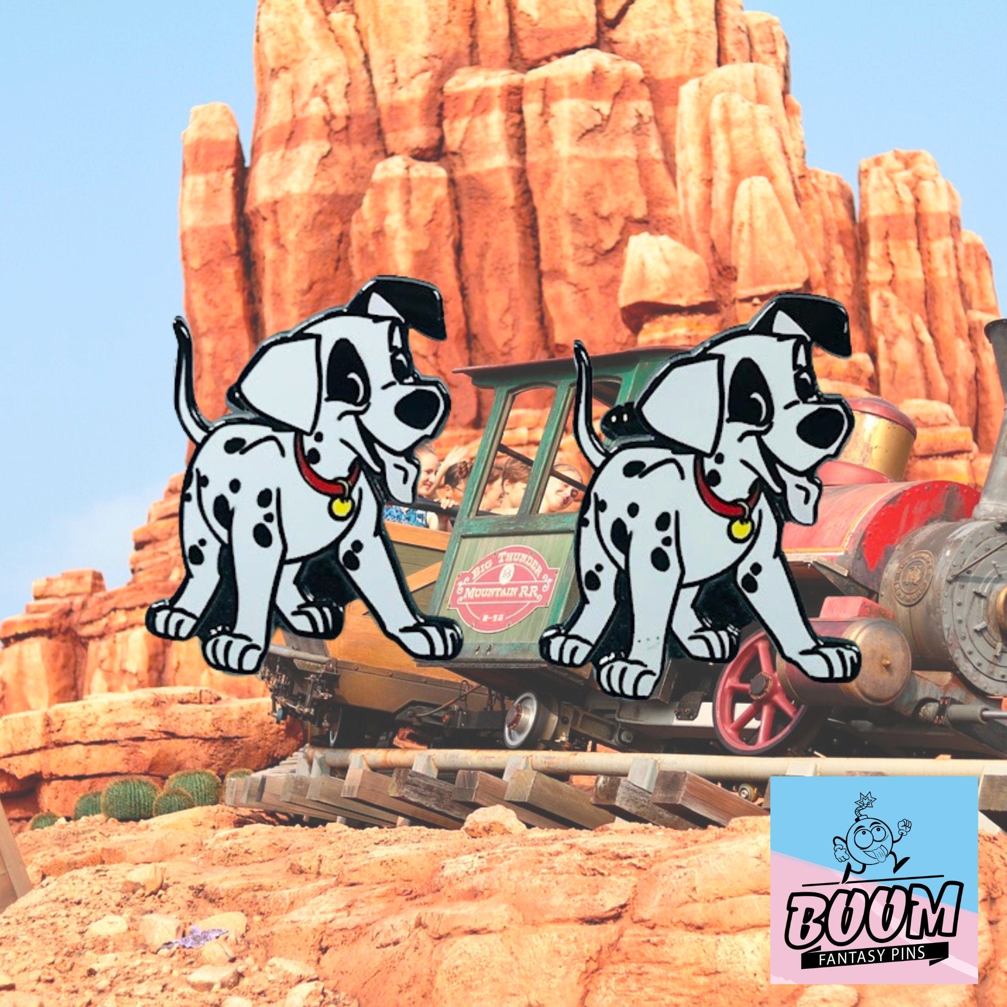 Gemelos bicolores de 101 Dálmatas – Disney Fantasy