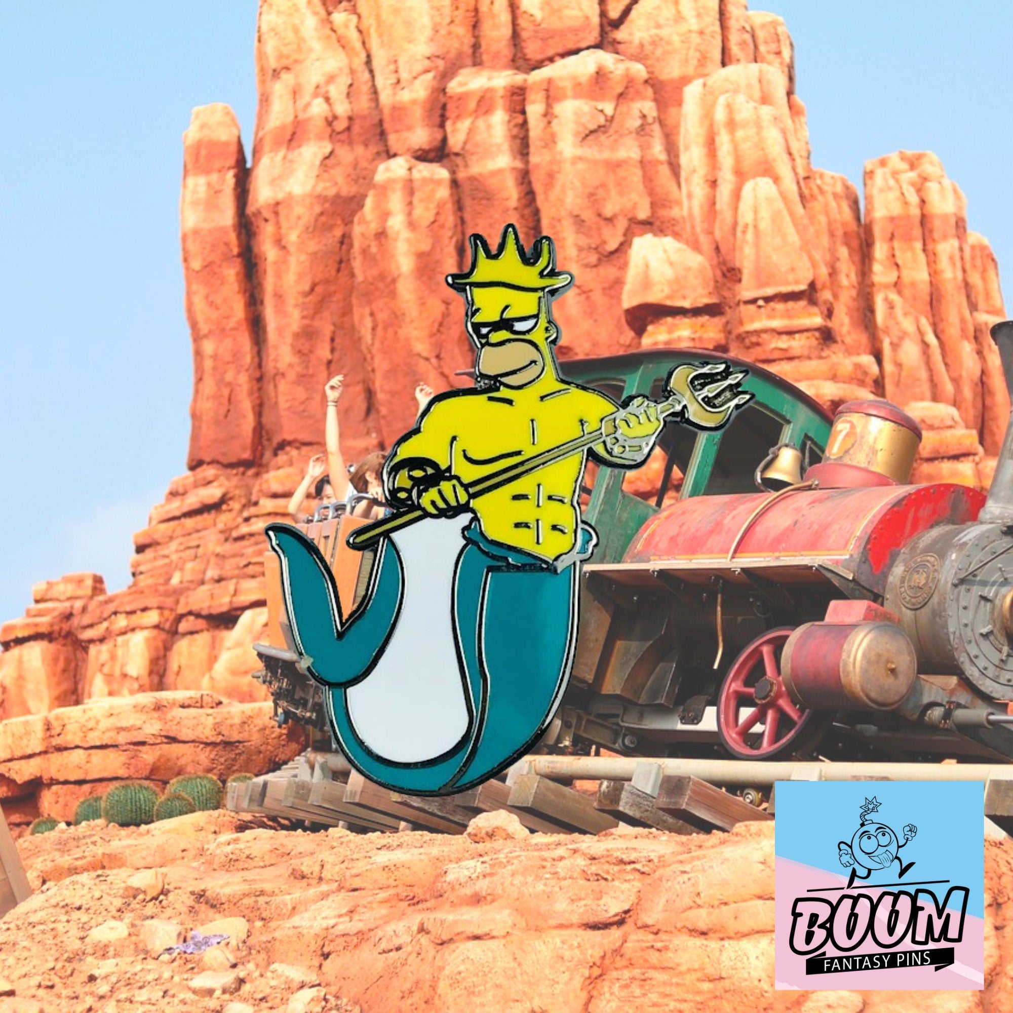 Pin's – Homer Simpson des Simpson – Disney Fantasy