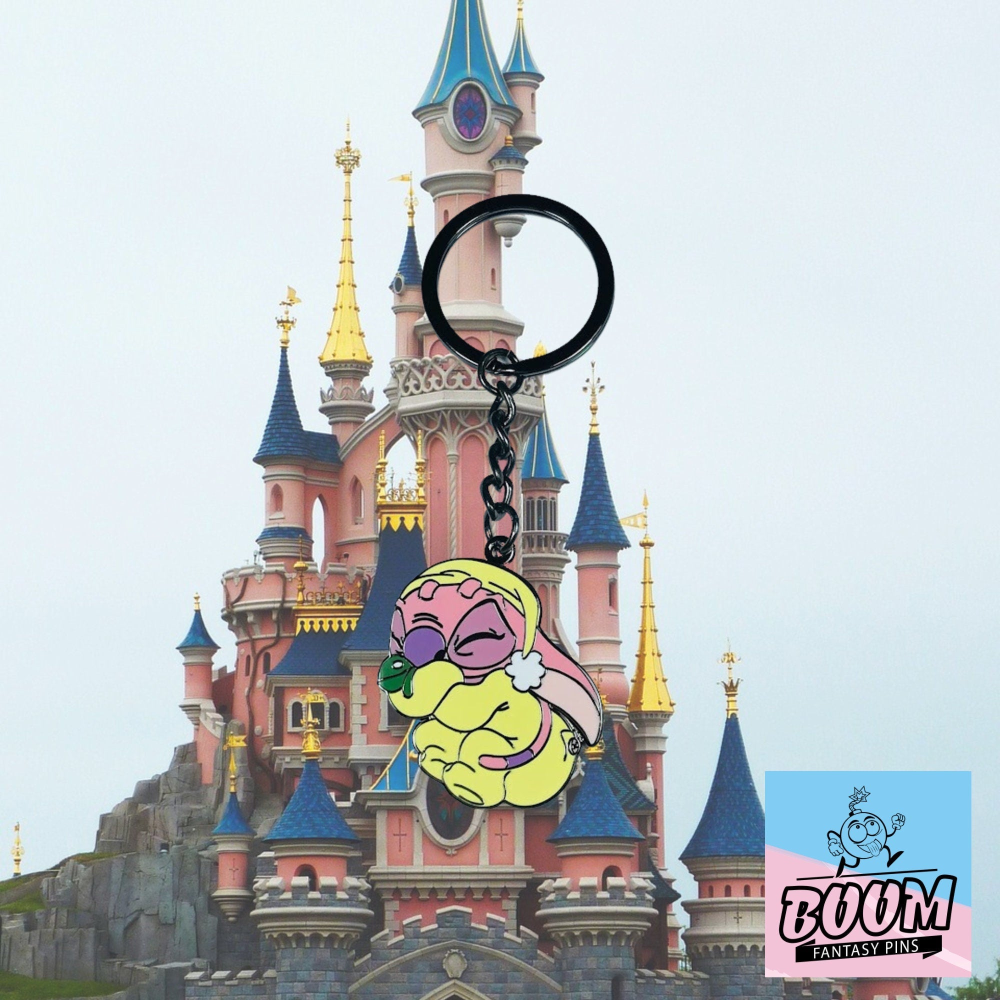 Porte-clés – Ange de Lilo &amp; Stitch – Disney Fantasy