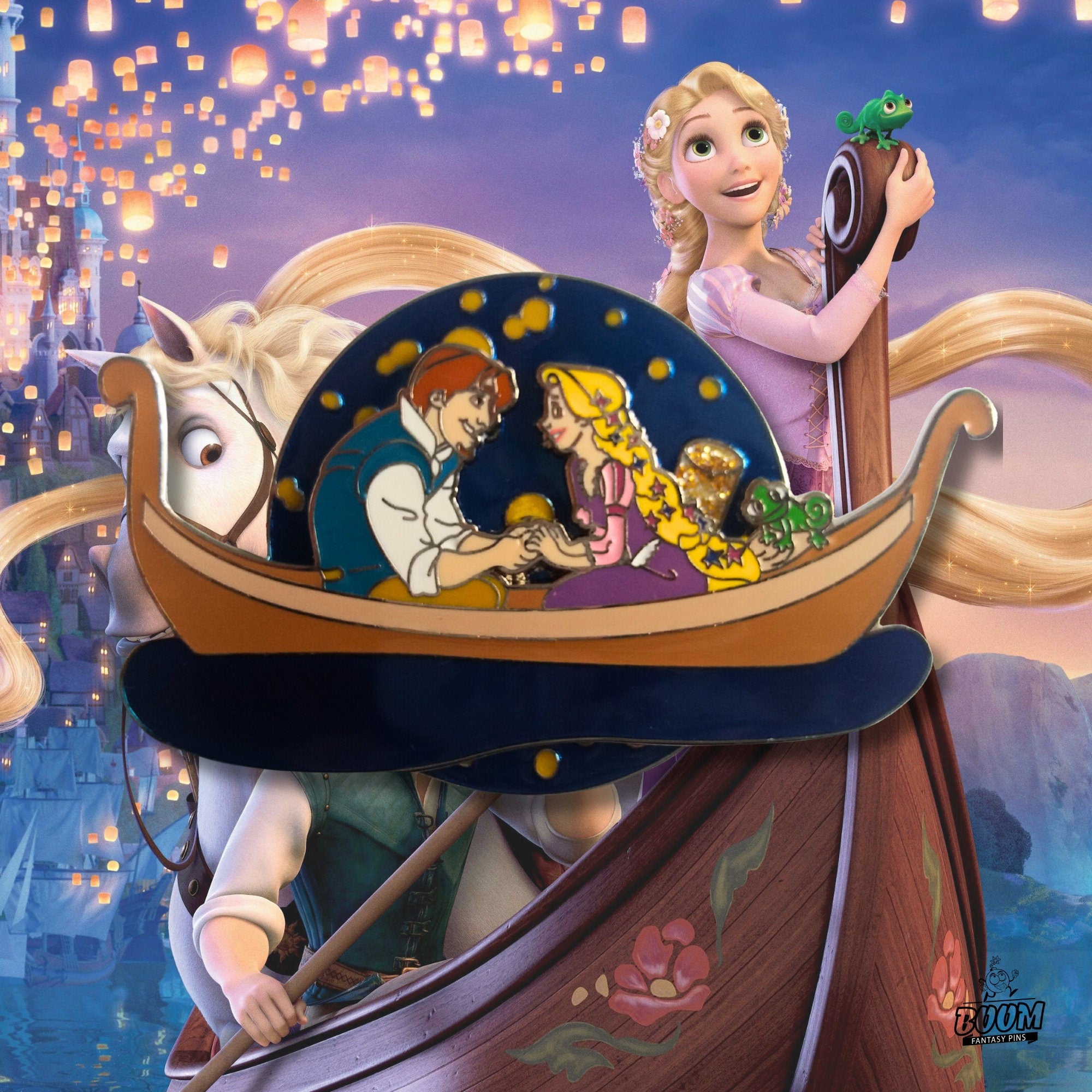 Pin – Rapunzel y Flynn Rider de Enredados – Disney Fantasy