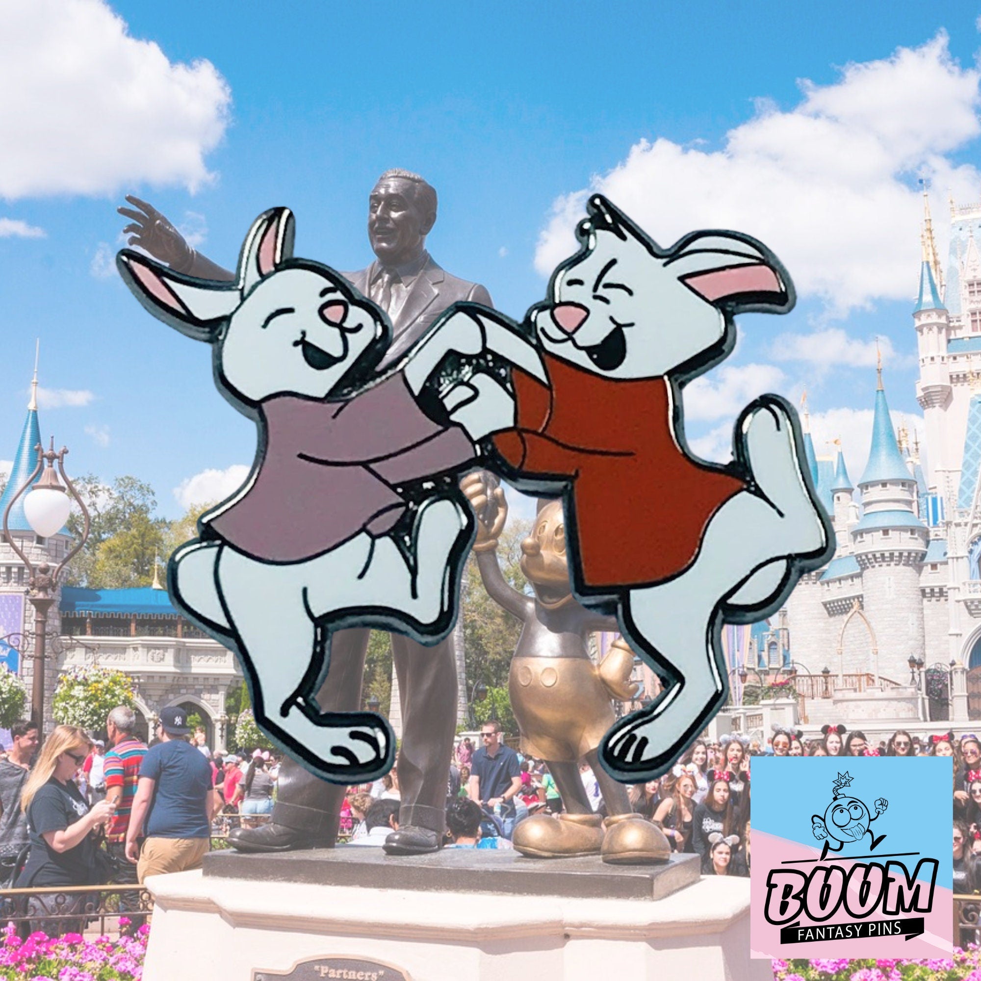 Pin's – Skippy et Sis Bunny de Robin des Bois – Disney Fantasy