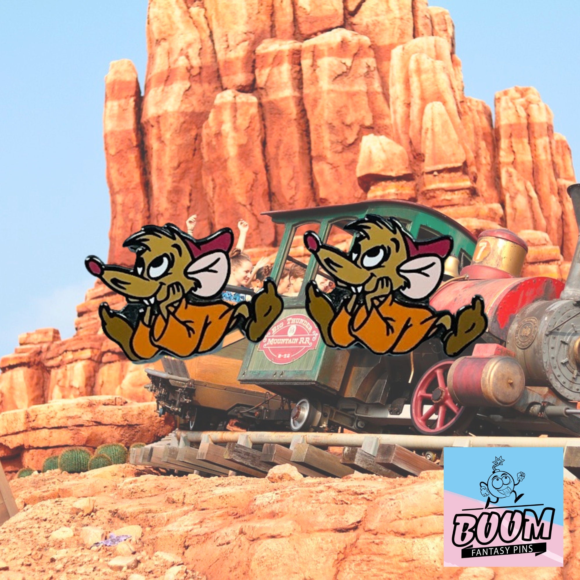 Boutons de manchette – Jaq de Cendrillon – Disney Fantasy