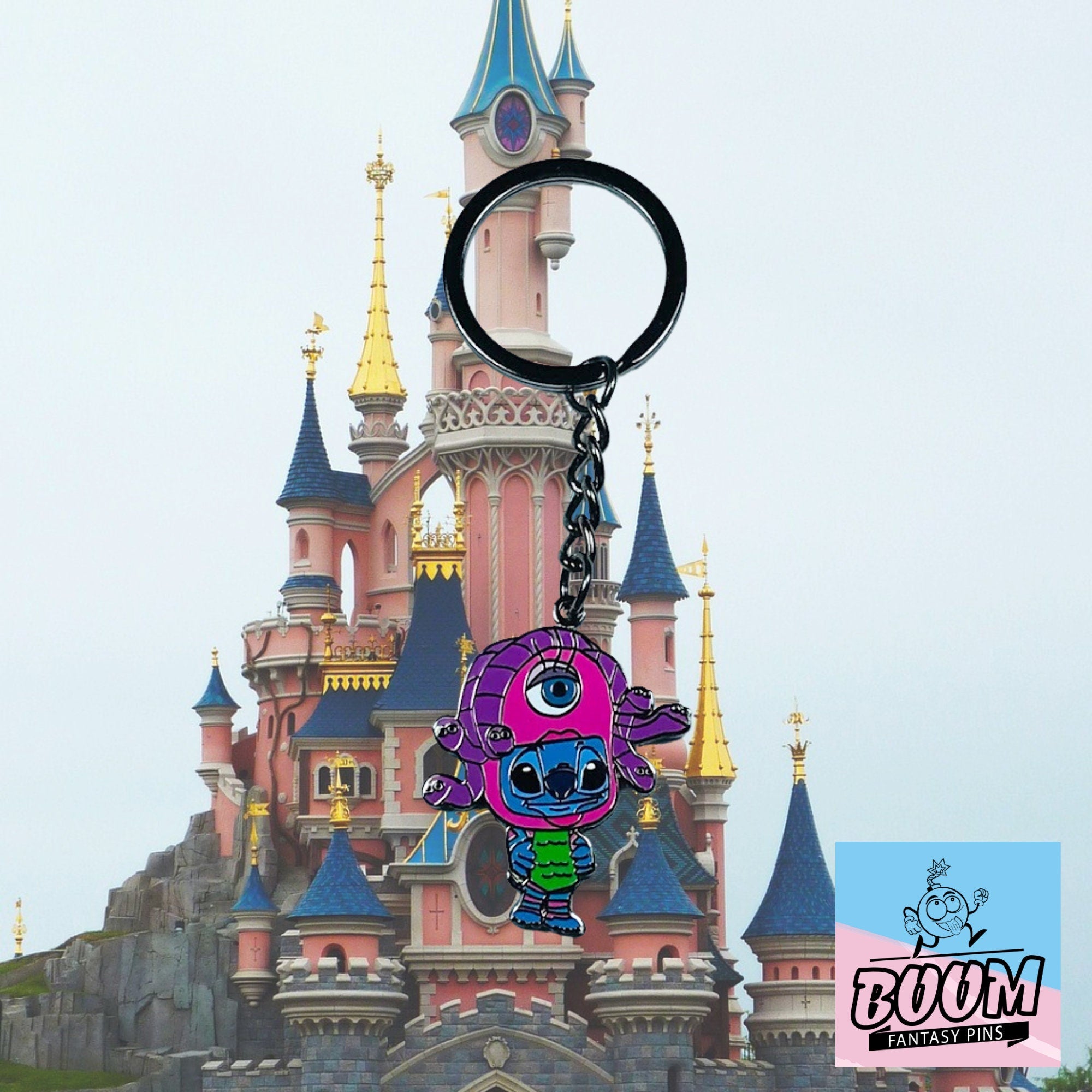 Llavero – Experimento 626 Stitch como Celia de Lilo &amp; Stitch – Disney Fantasy