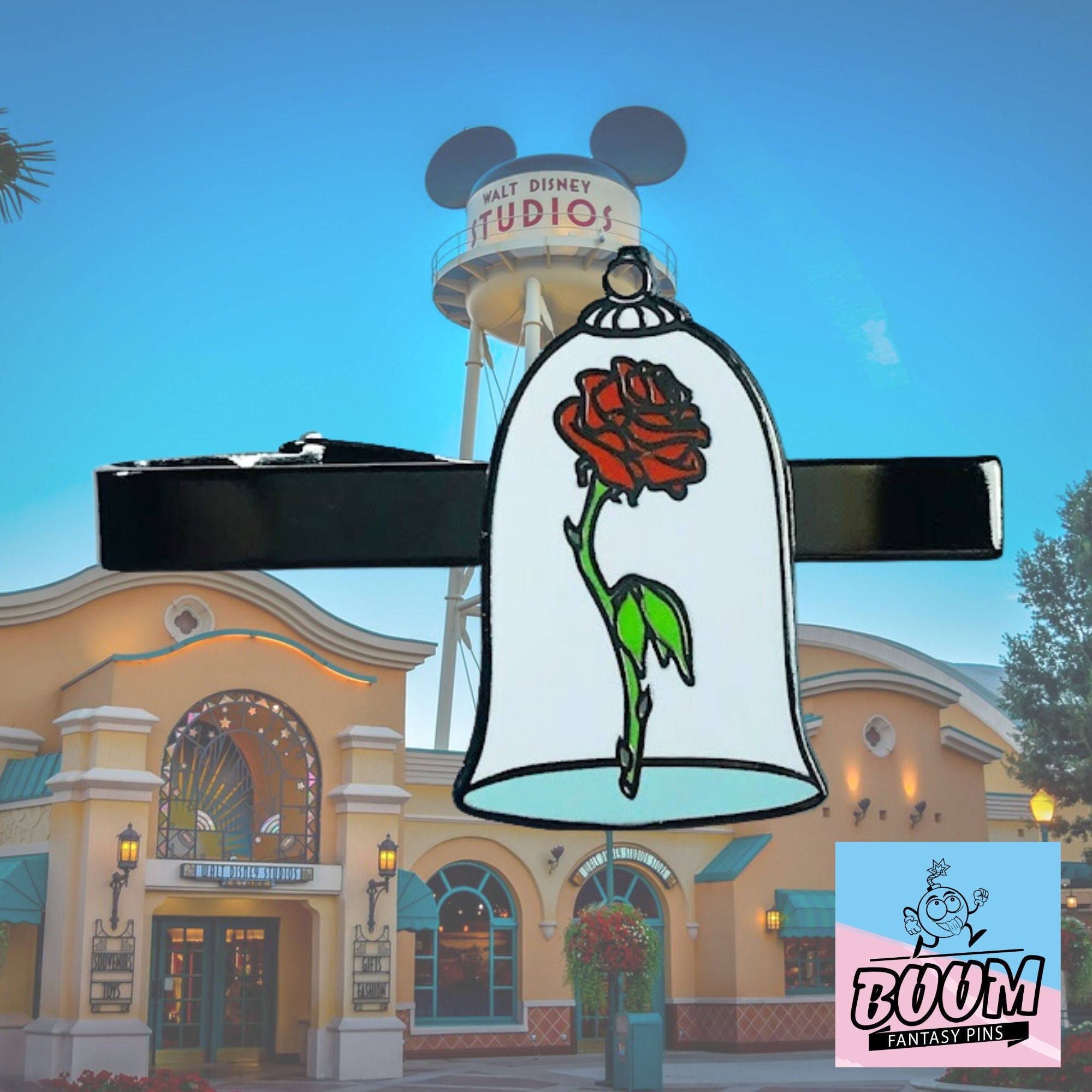 Pinza de corbata – Bella de La Bella y la Bestia – Disney Fantasy