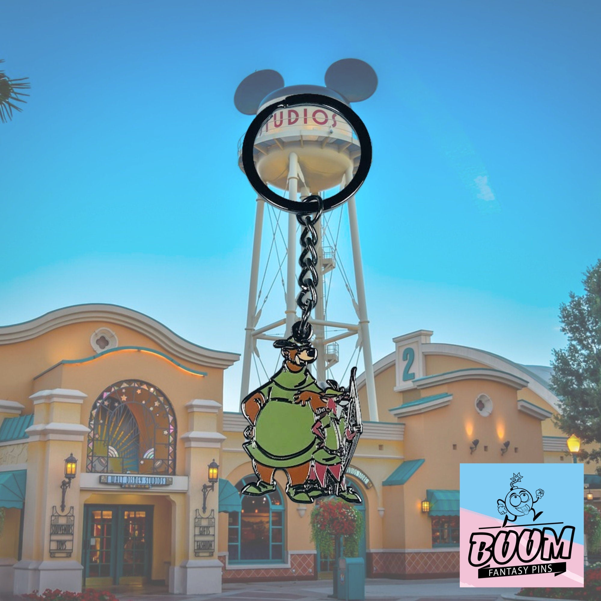 Llavero – El pequeño Juan de Robin Hood – Disney Fantasy