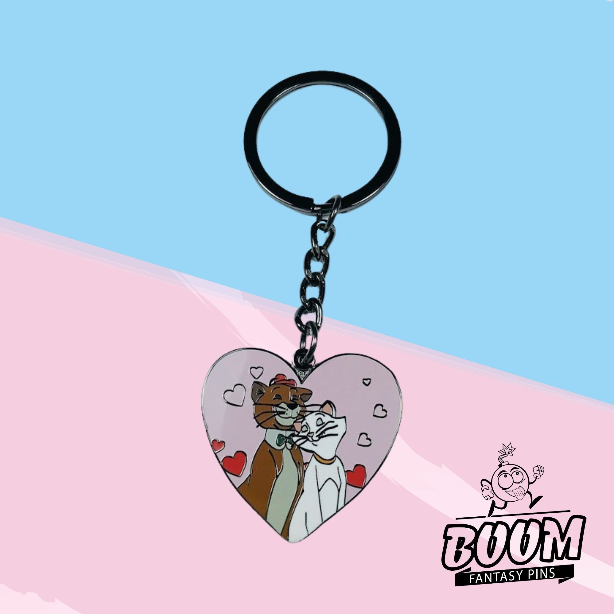 Llavero – Duquesa y Thomas O'Malley de Los Aristogatos – Disney Fantasy