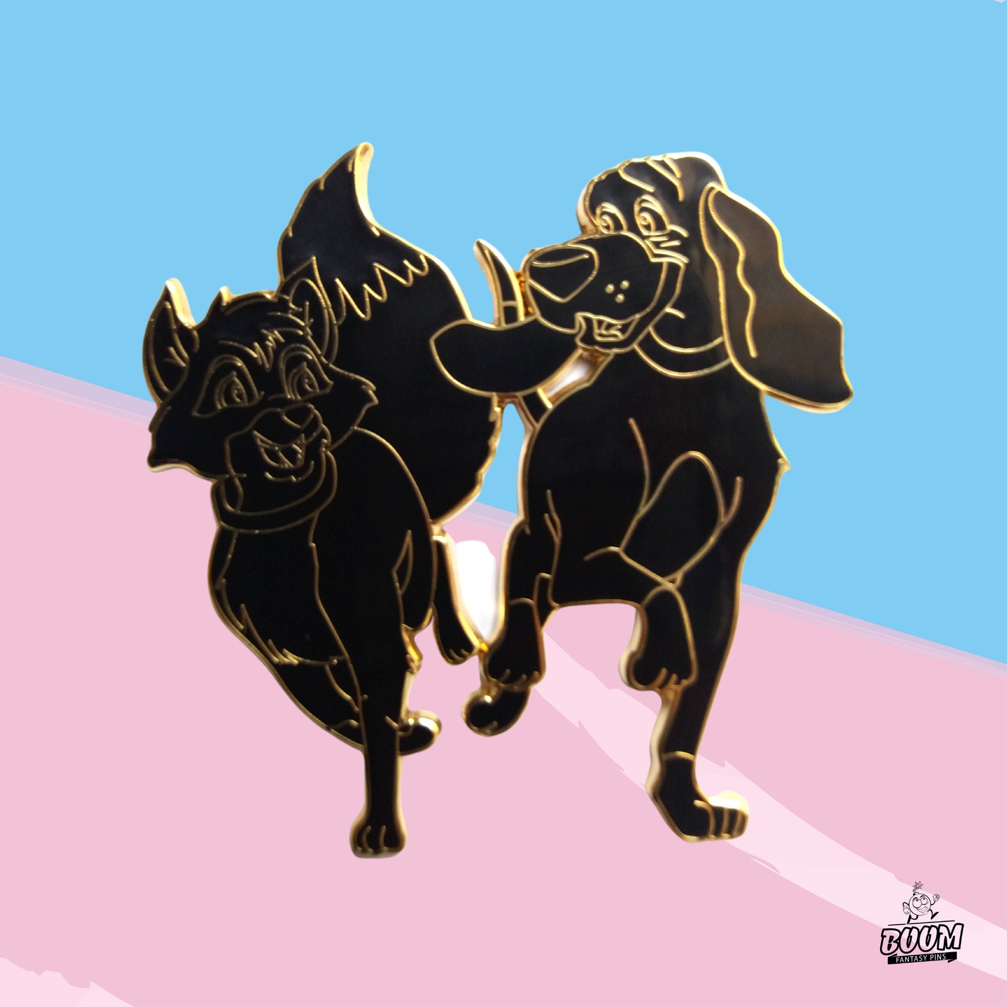 Pin's – Todd et Cooper d'Oliver et Compagnie – Disney Fantasy