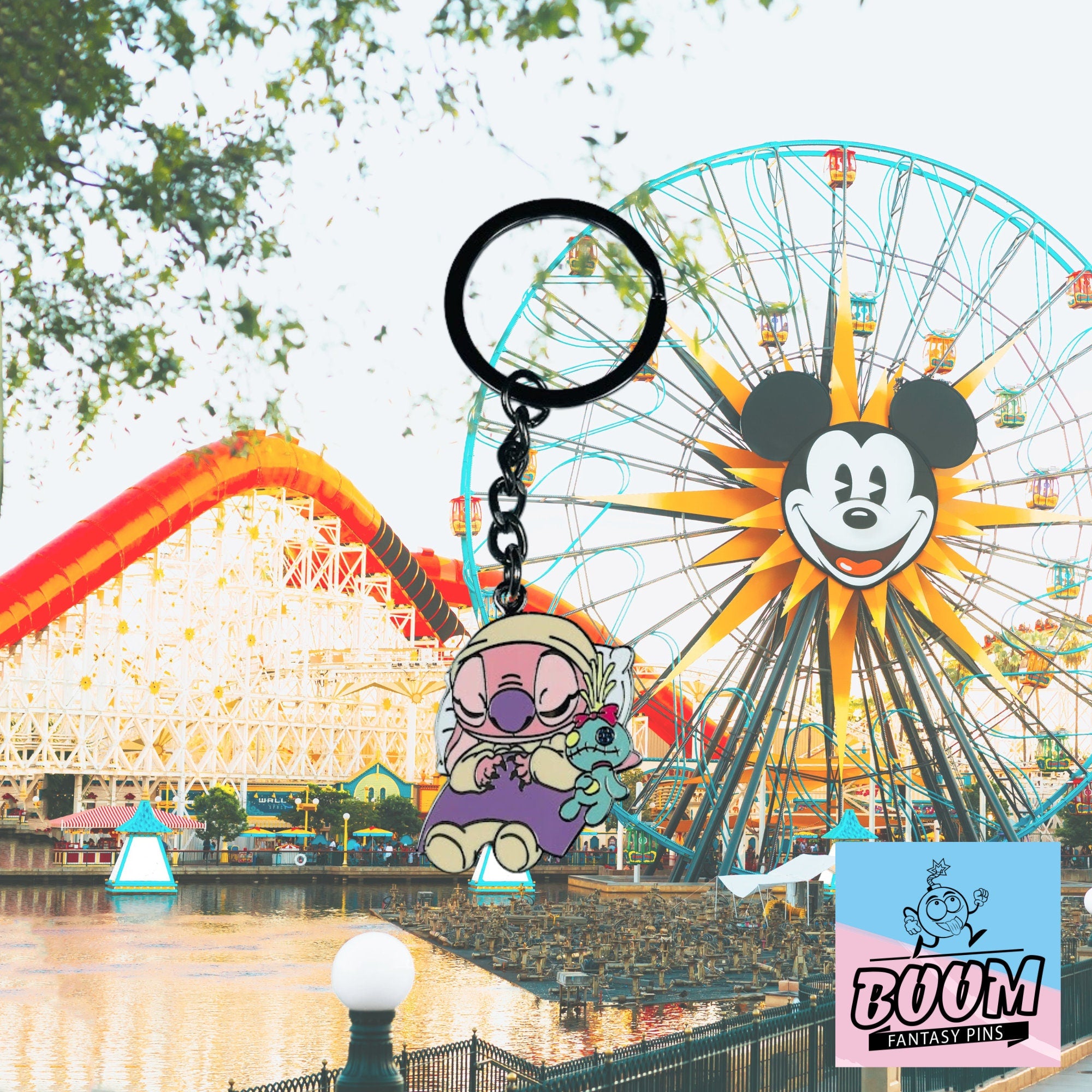 Porte-clés – Ange de Lilo &amp; Stitch – Disney Fantasy