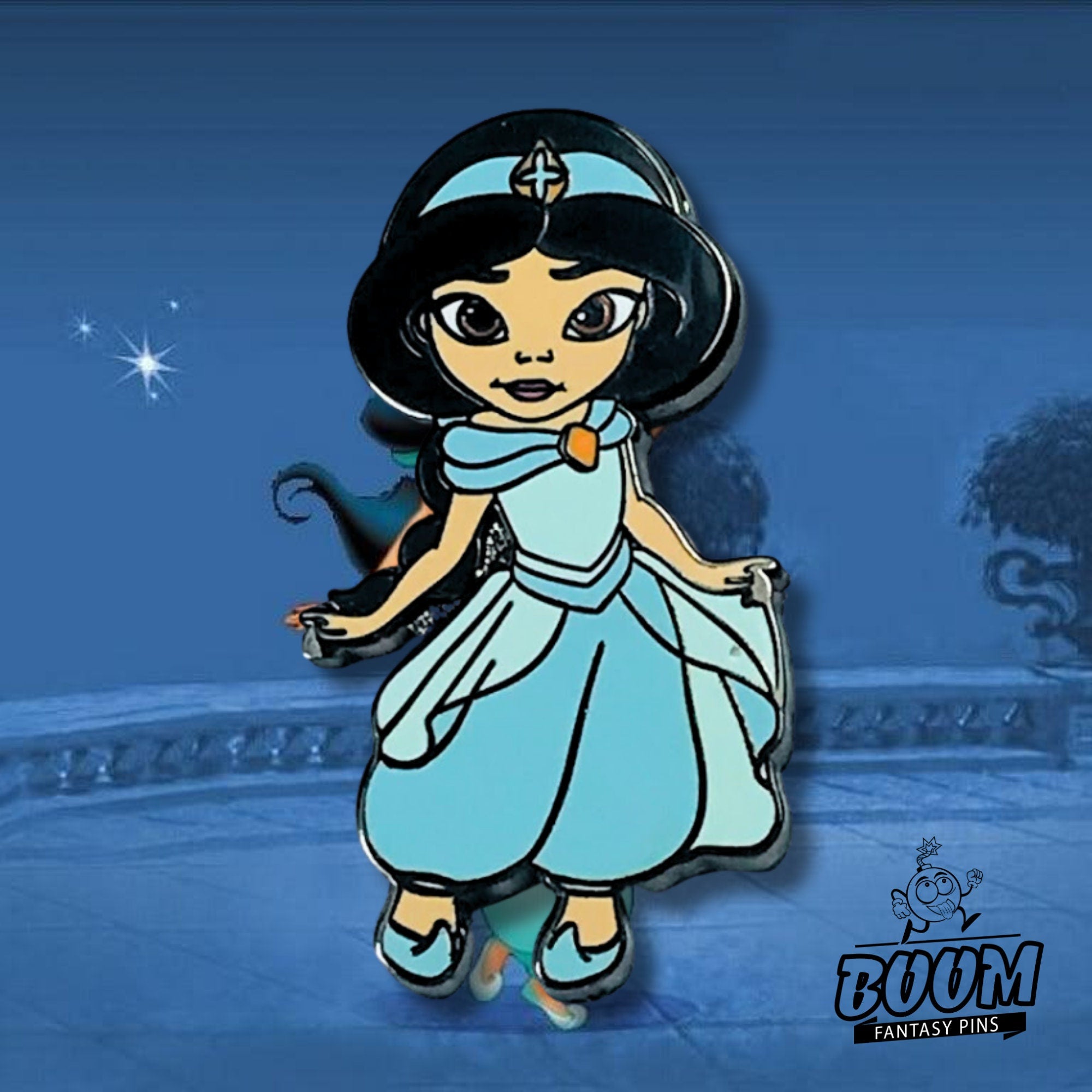 Pin's – Princesse Jasmine d'Aladdin – Disney Fantasy