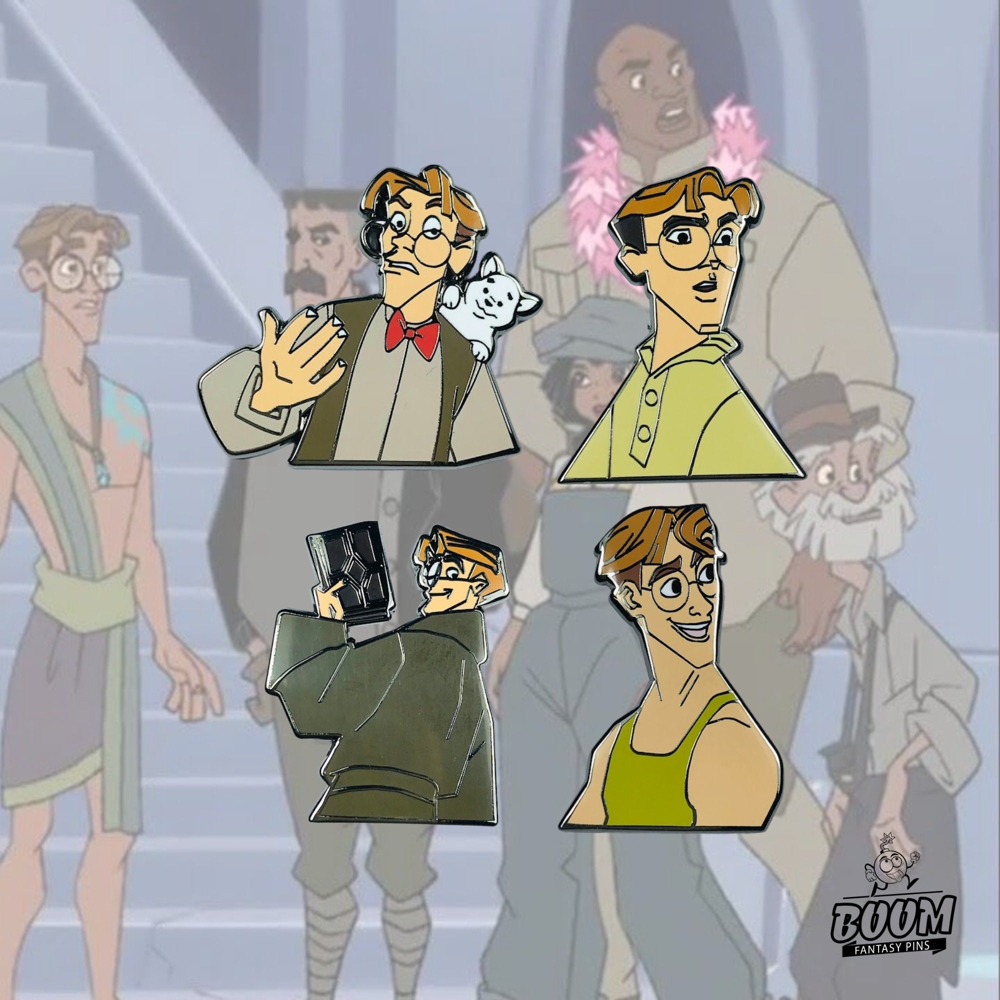 Pin – Milo Thatch from Atlantis The Lost Empire – Disney Fantasy