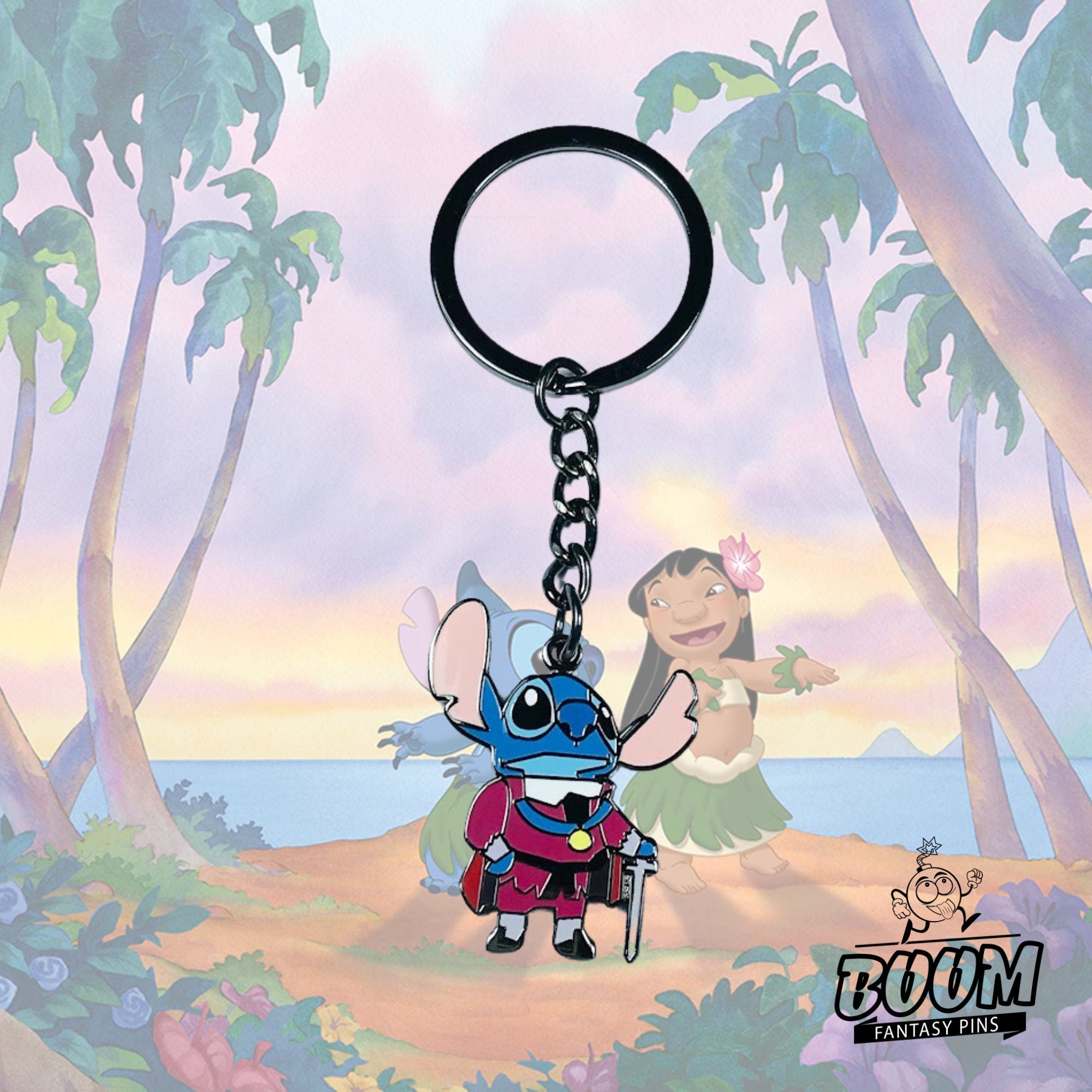 Llavero – Stitch como el Príncipe de Lilo y Stitch – Disney Fantasy
