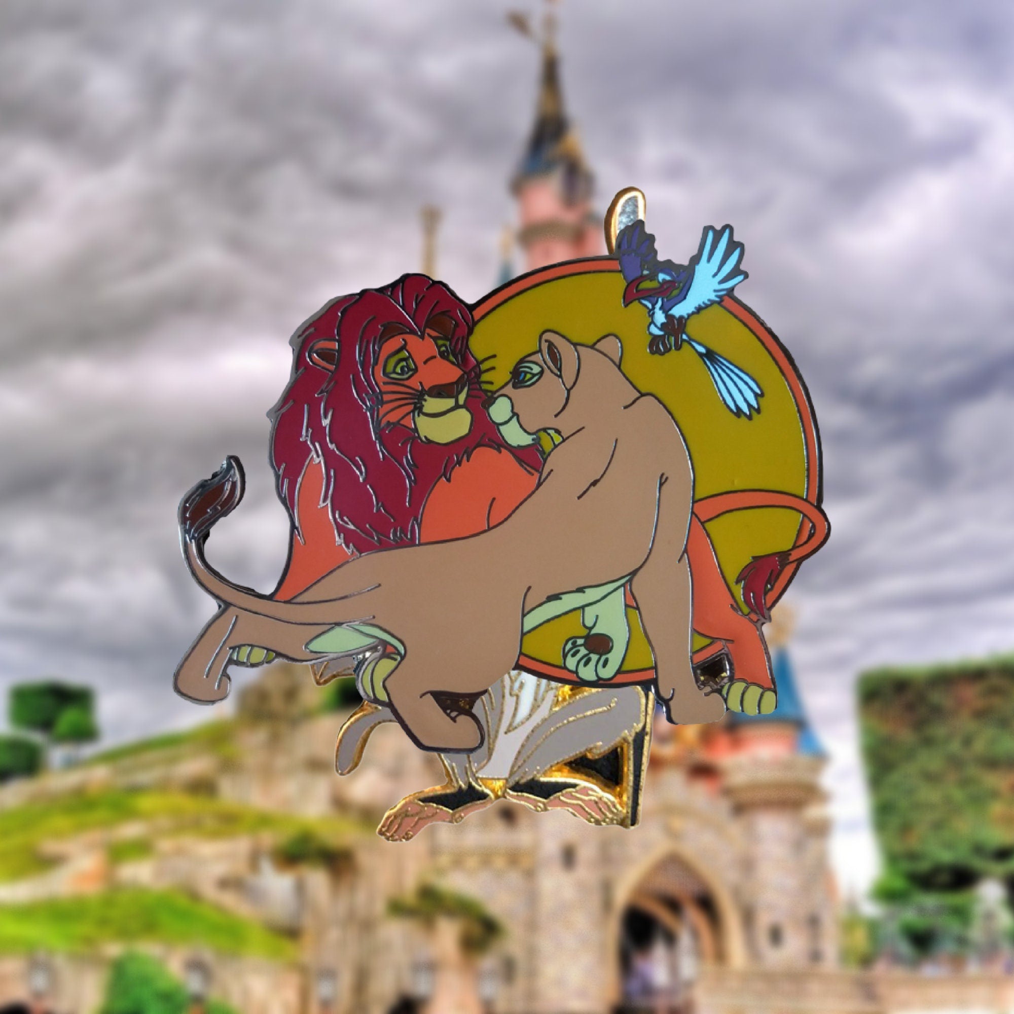 Pin's – Simba, Nala et Zazu du Roi Lion – Disney Fantasy