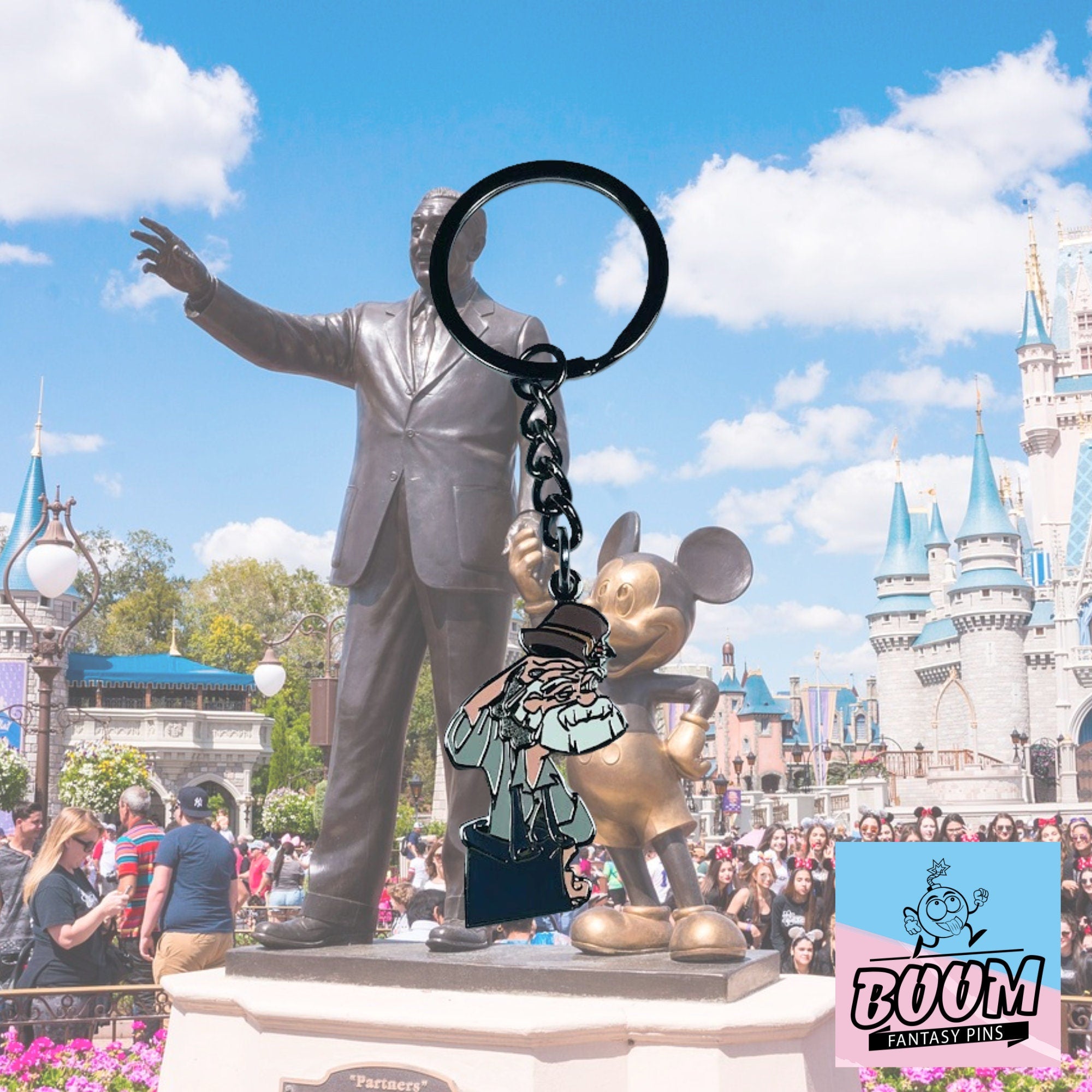 Llavero – Cookie Farnsworth de Atlantis: El Imperio Perdido – Disney Fantasy