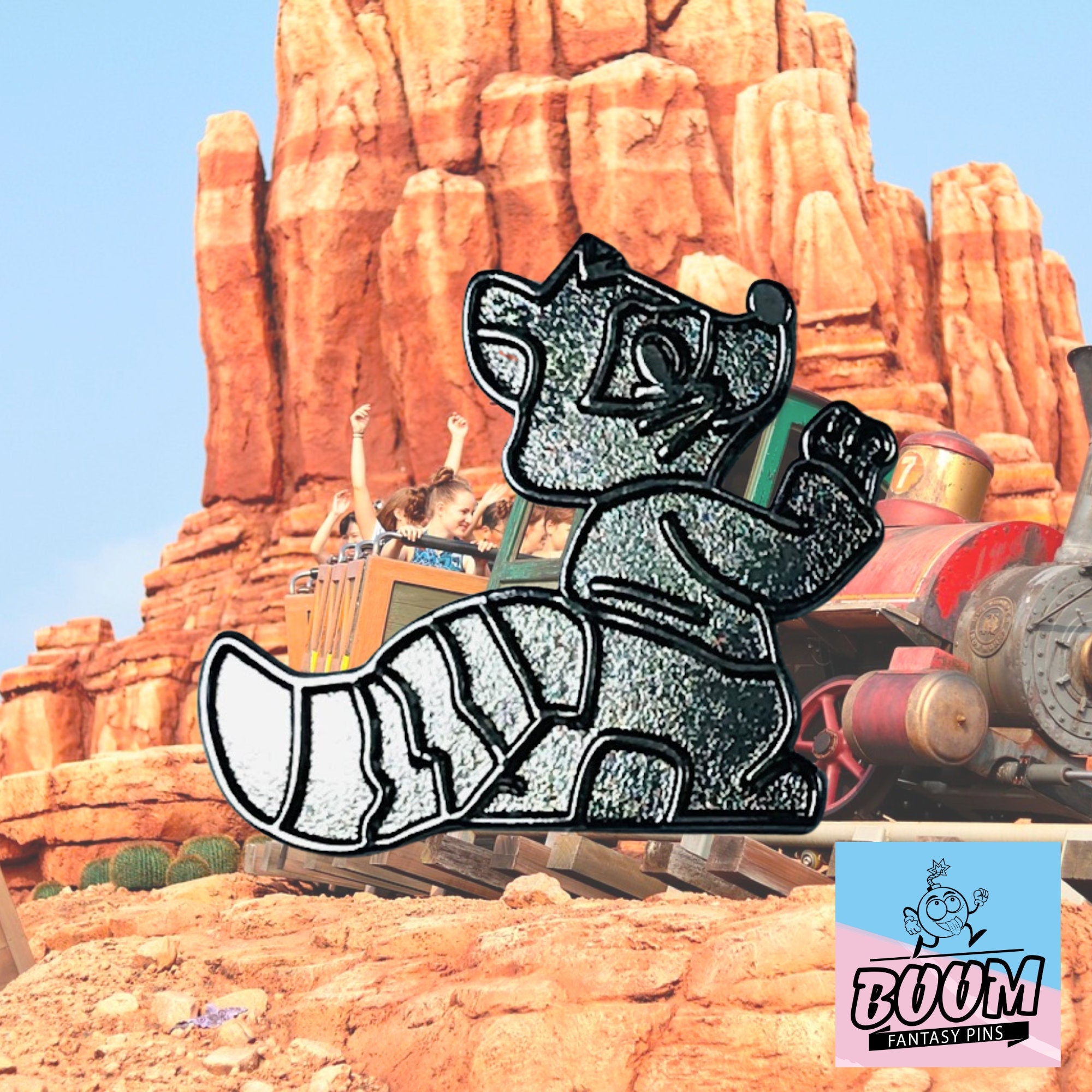 Pin – Mapache de Robin Hood – Disney Fantasy