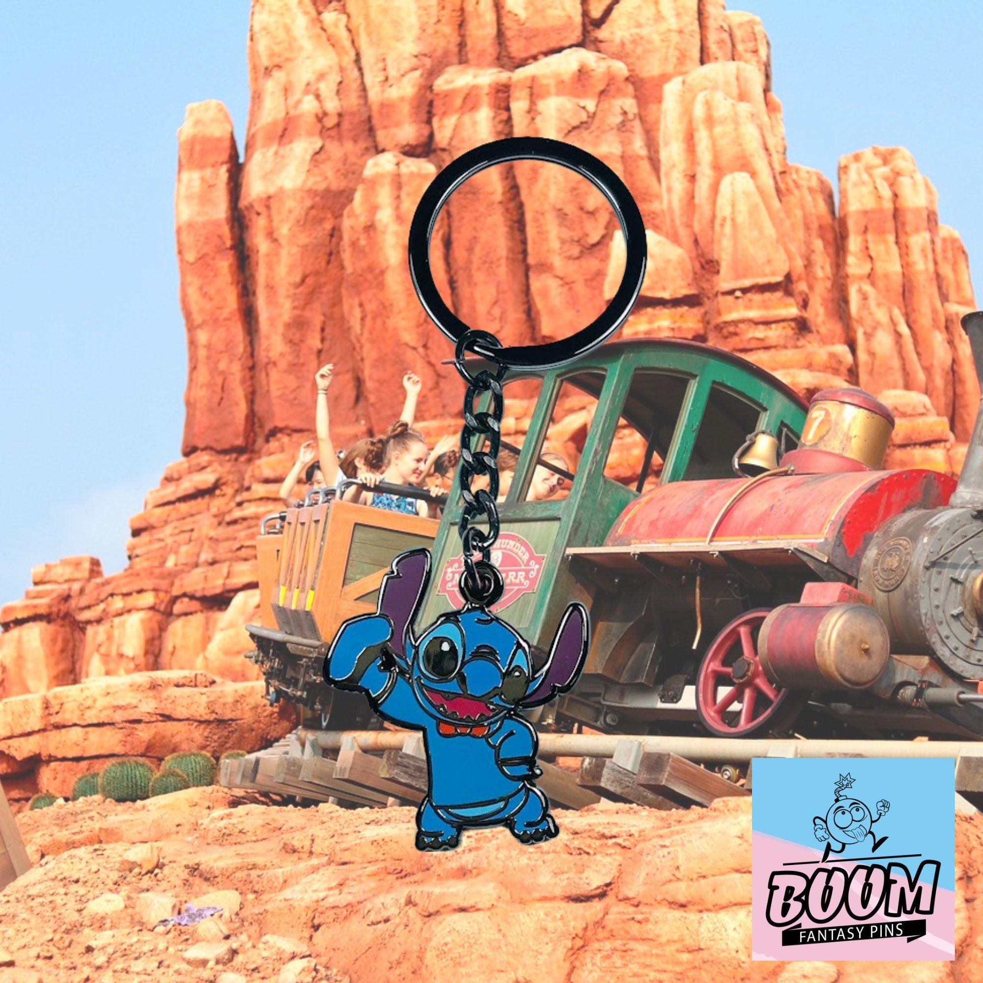 Porte-clés – Stitch Expérience 626 de Lilo &amp; Stitch – Disney Fantasy